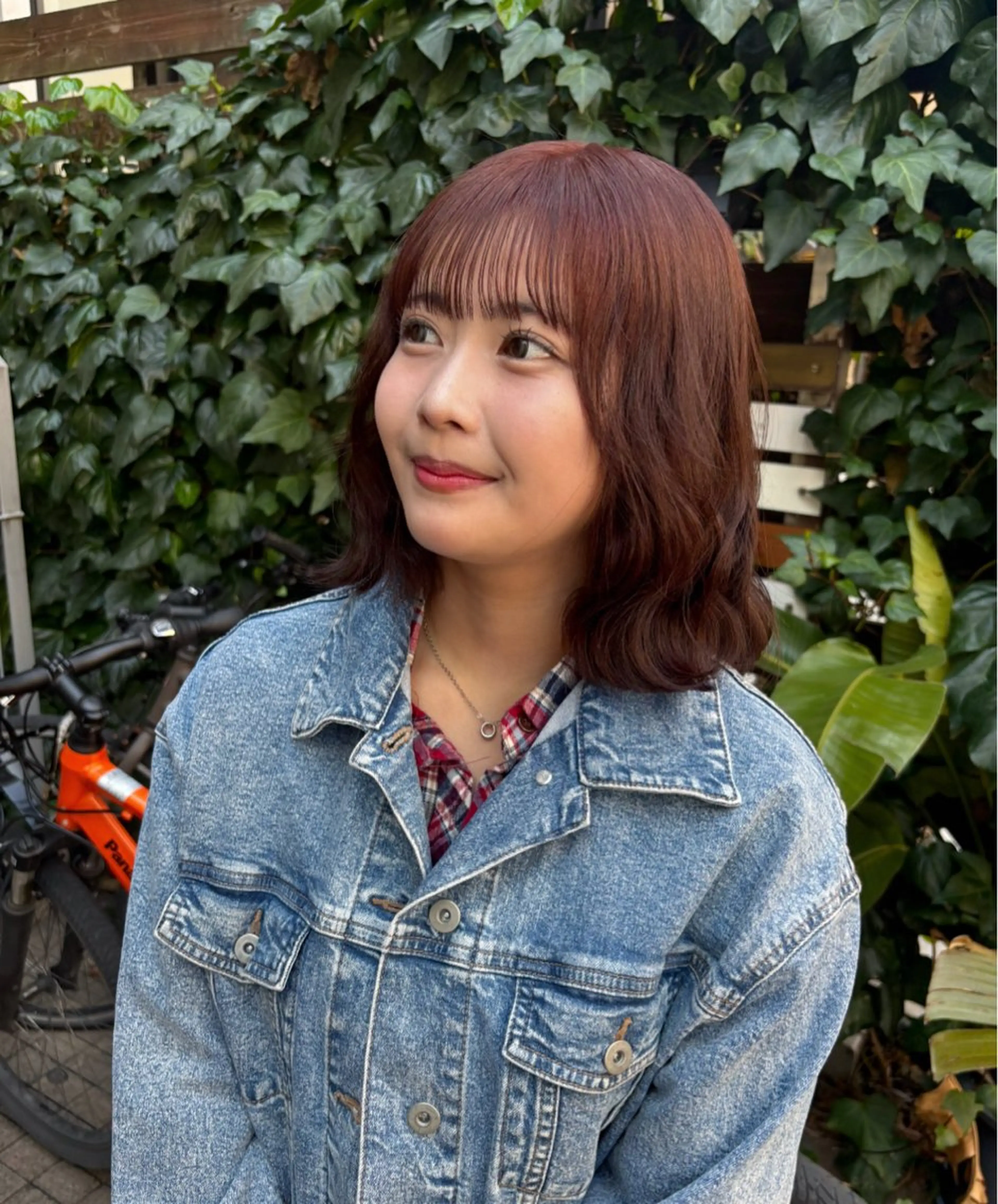 ミディアム 🤍Nozomi/ オリーブカラー🌿のヘアスタイル