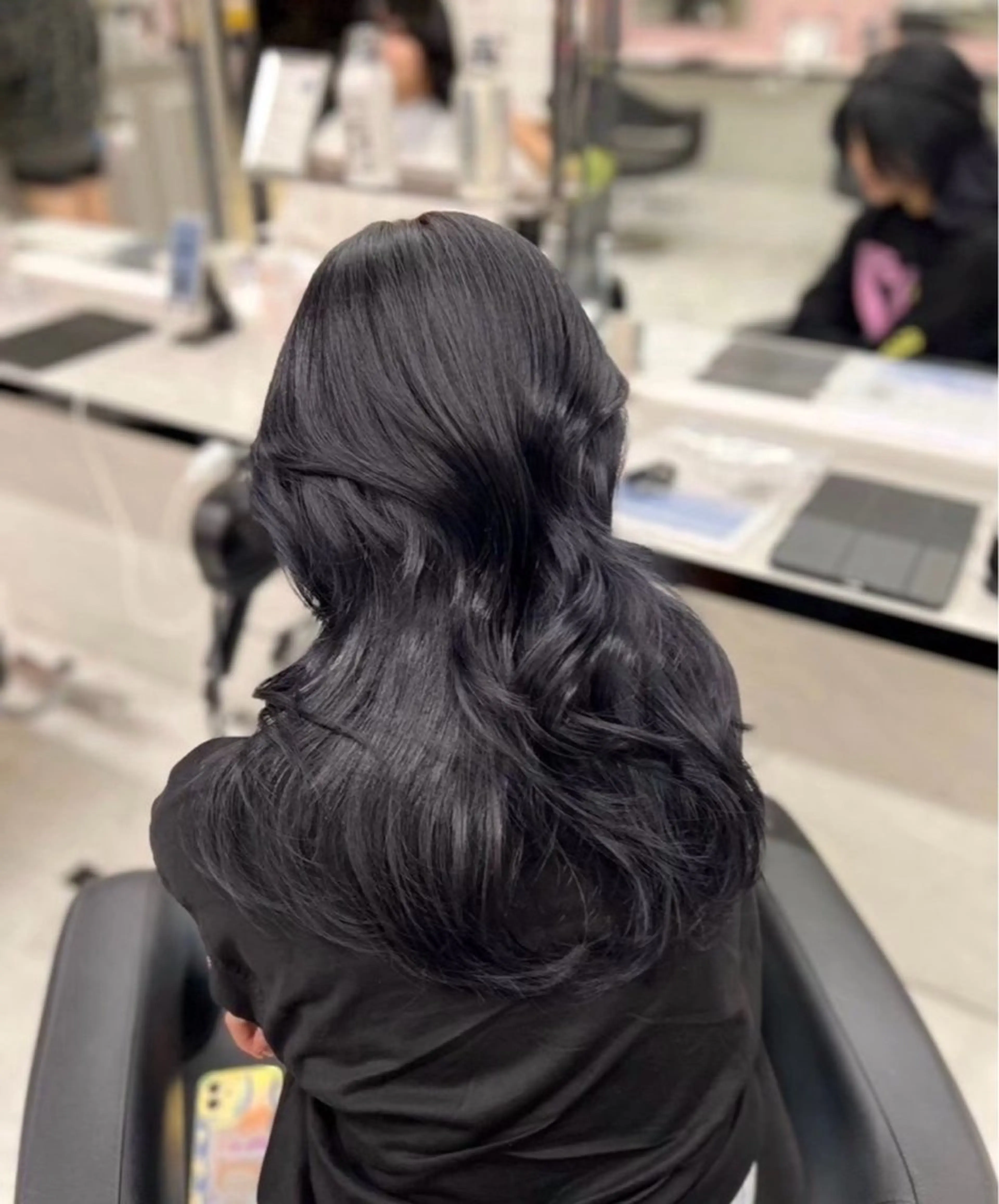 ロング ヘアカラー miku/ラベンダー 透明感カラー🪻❤︎のヘアスタイル