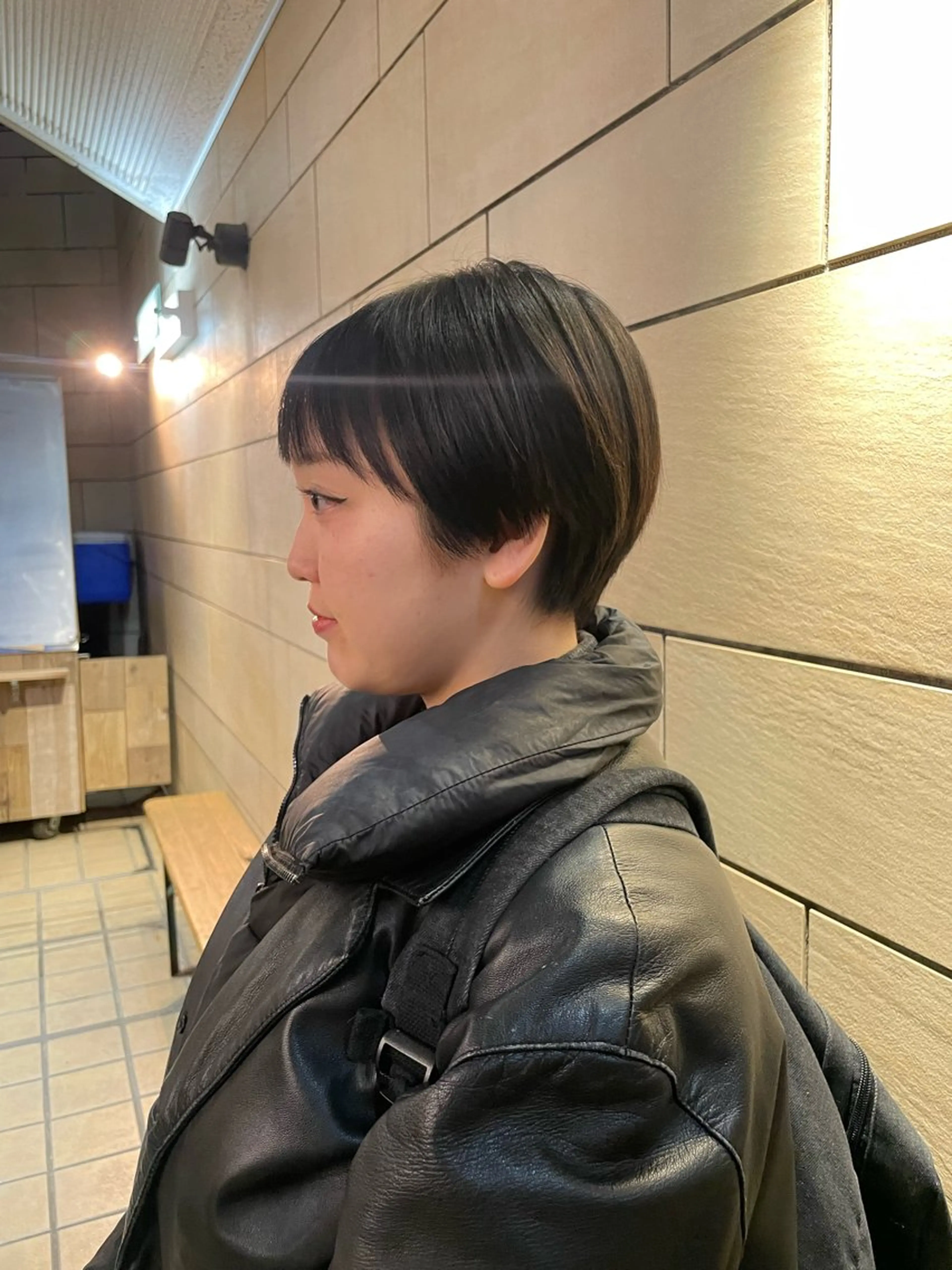 ショート 🍁ロングパーマ.ニ ュアンス🍁陸来のヘアスタイル