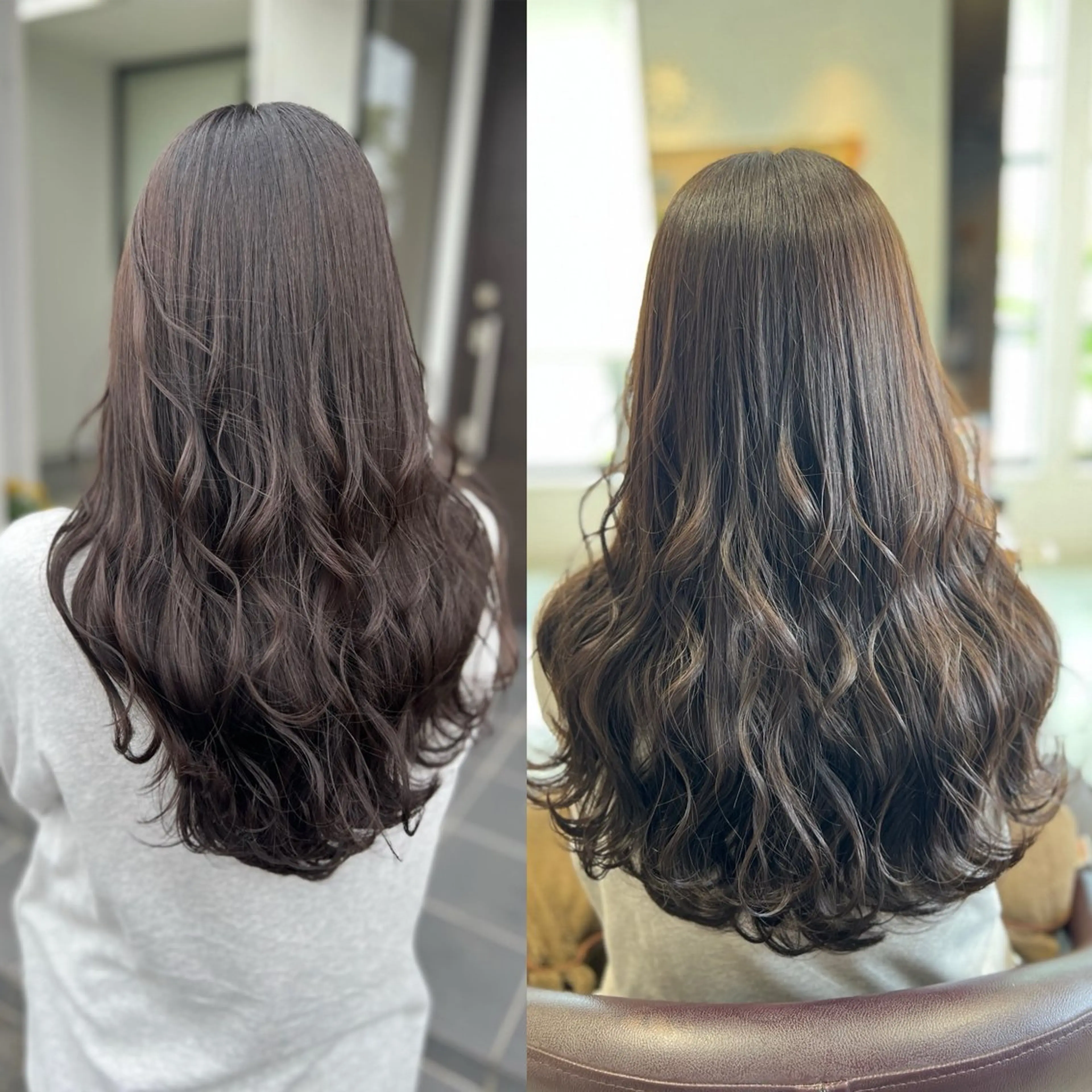 ✨ヘアカラー+2ステップ(キューティクル再生、カラーに含まれるアルカリ除去)✨の写真