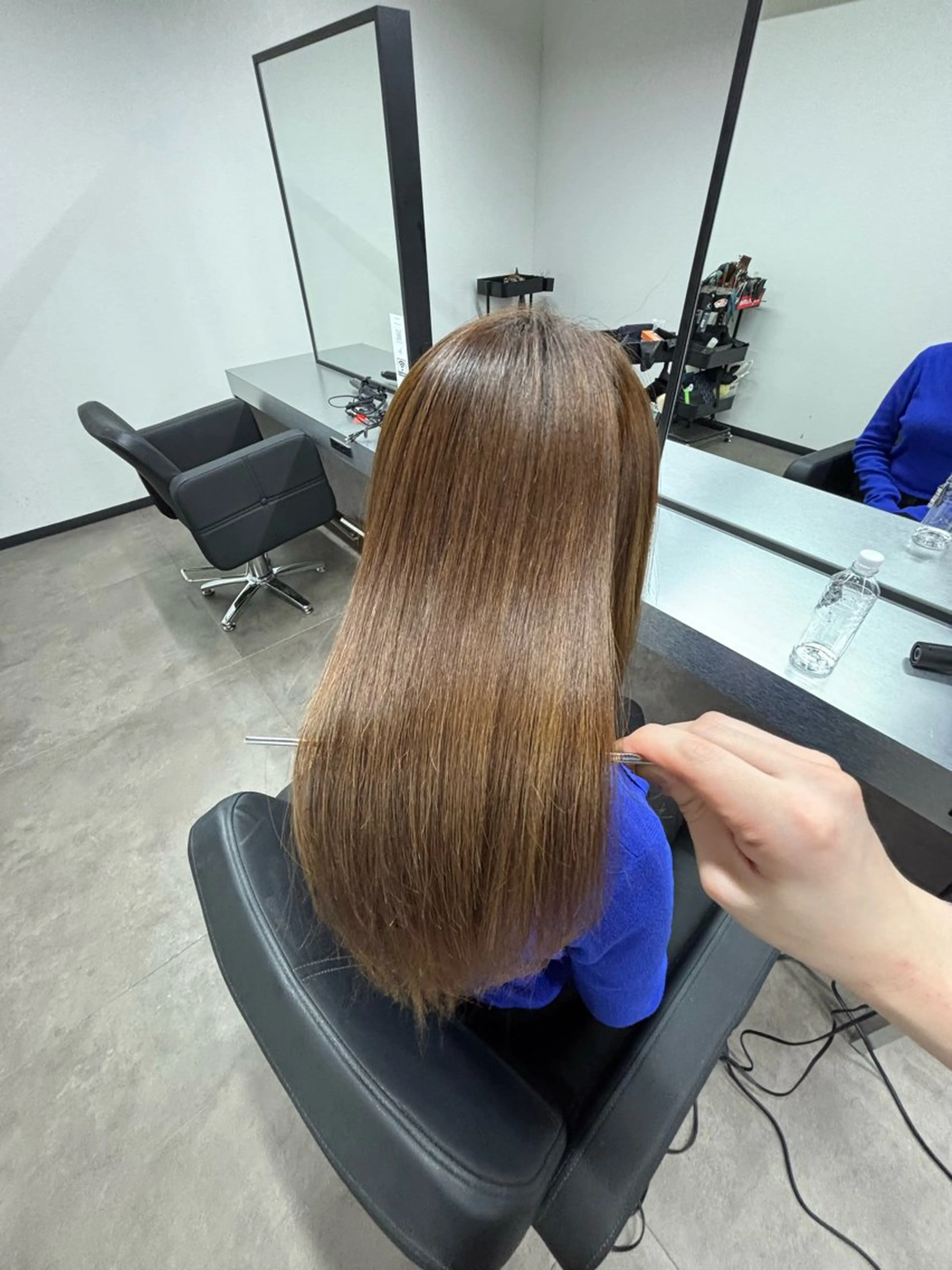 セミロング 縮毛矯正 縮毛矯正 トリートメント 【美髪/艶縮毛矯正】 ☘️Taketo☘️のヘアスタイル