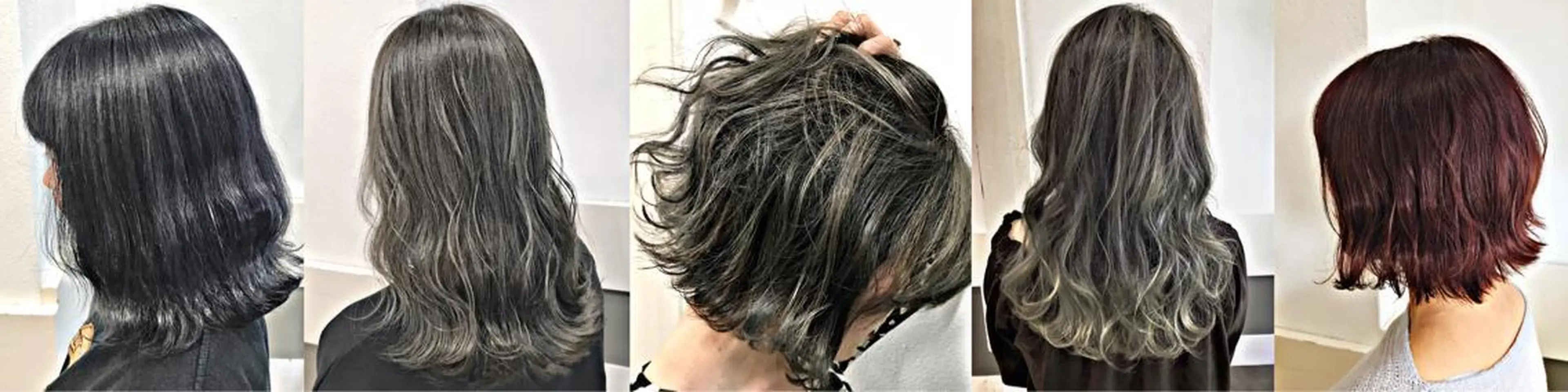 ミディアム カラー ヘアアレンジ カット ヘアカラー トリートメント GiseL天神カラー 髪質改善/ブリーチのヘアスタイル