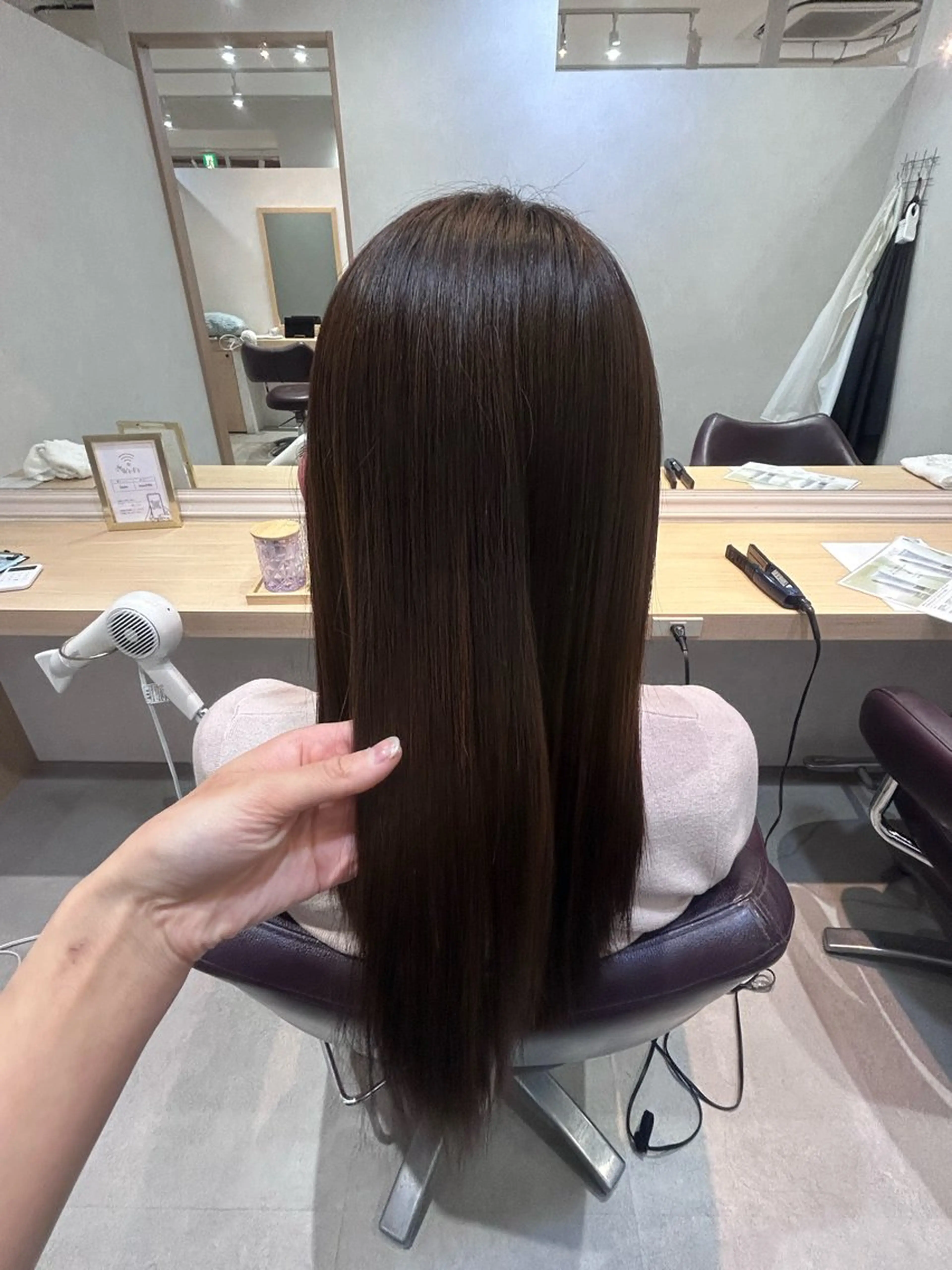 ロング mao艶カラー お洒落ヘア🎀のヘアスタイル