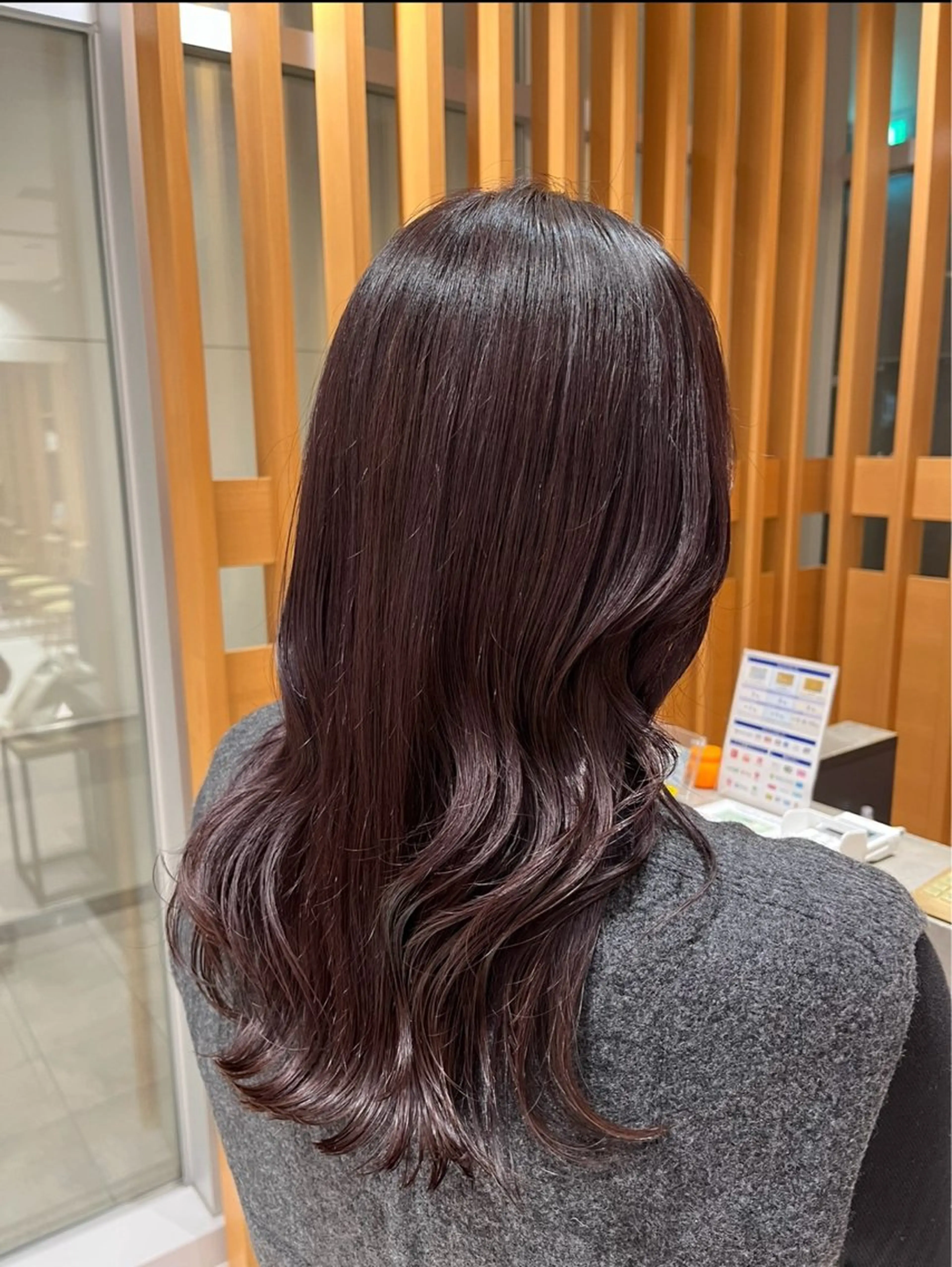 セミロング カラー カット ヘアカラー トリートメント 髪質改善／ストレート 特化／津久井裕仁🫧のヘアスタイル