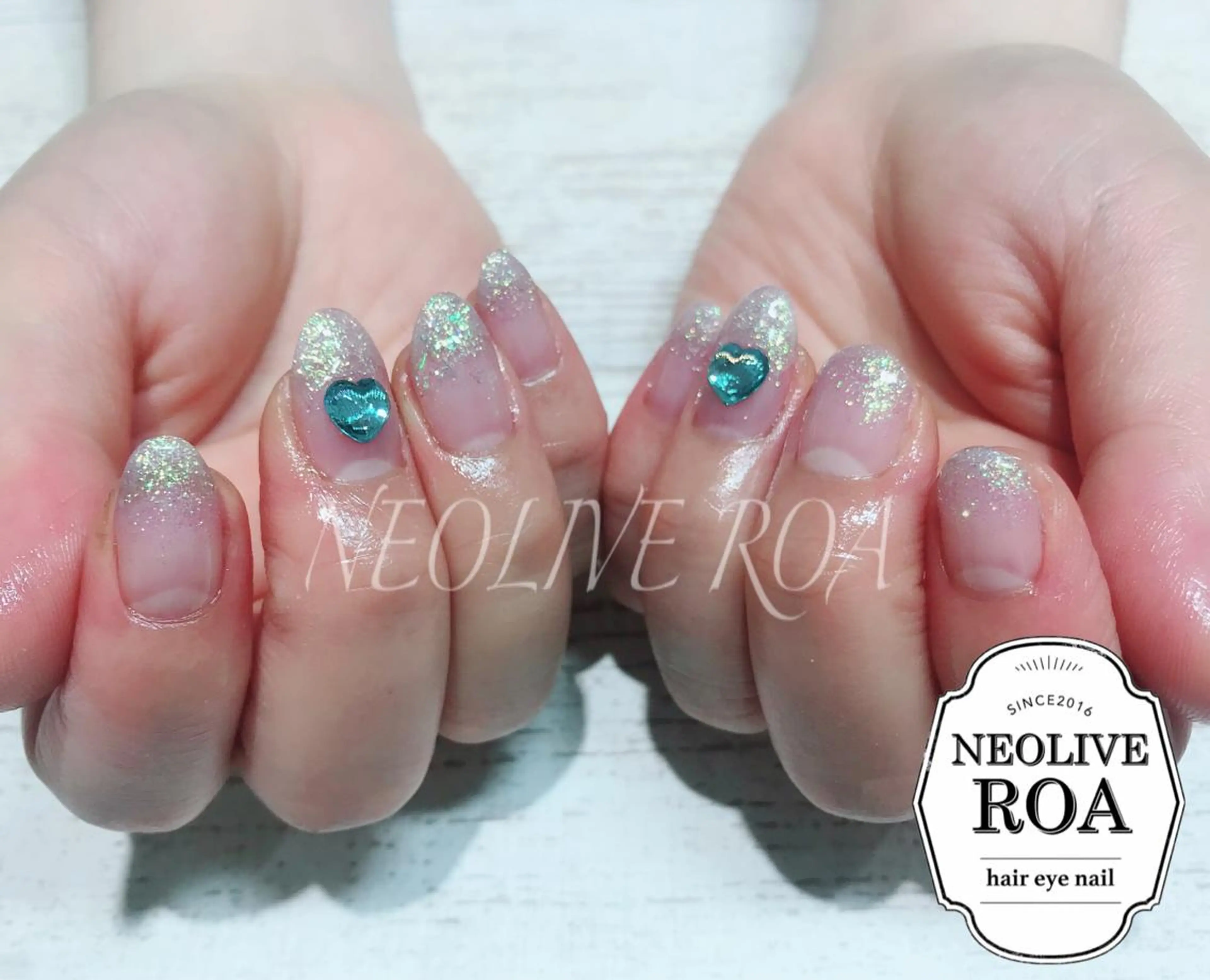 ネイル アートネイル ハート Nail by selen所属・Nail by selenのネイルデザイン