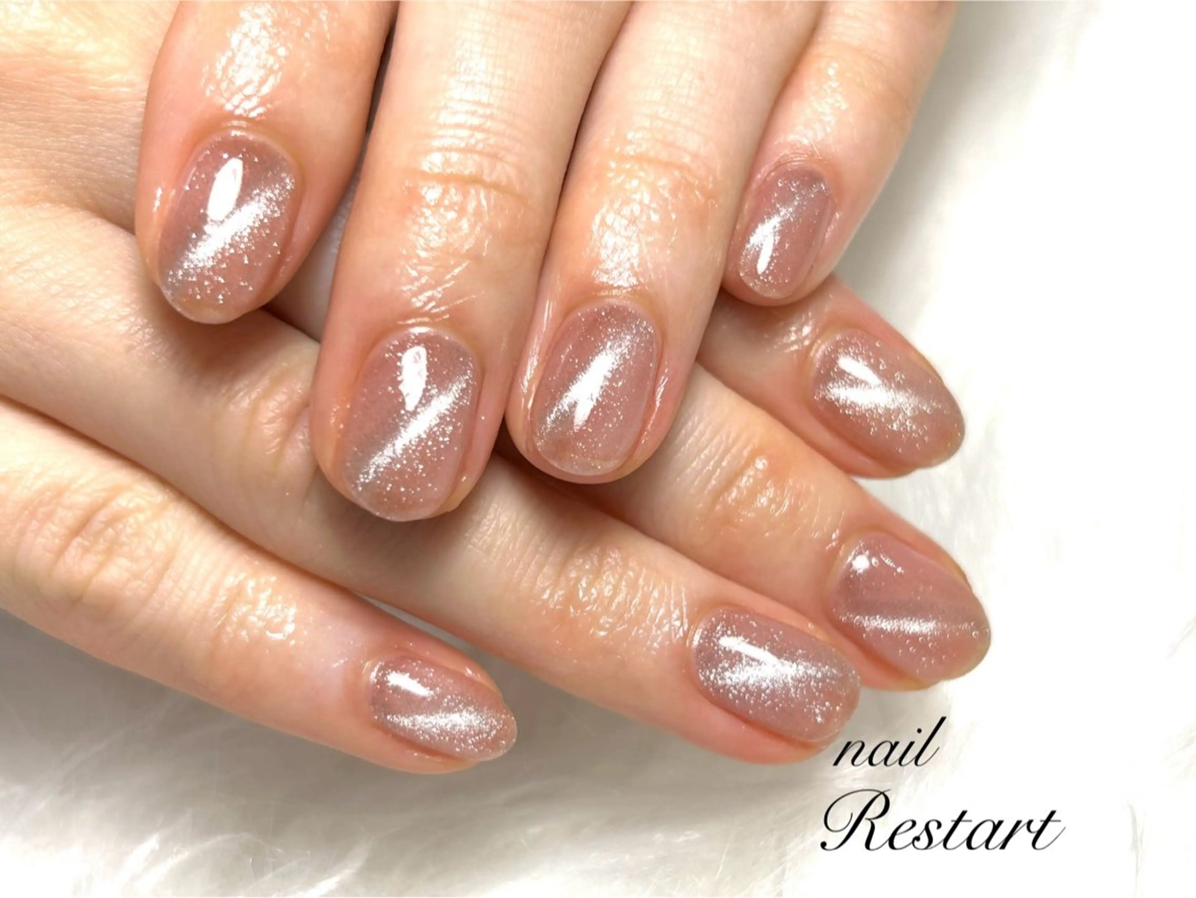 ショート ハンドネイル nail Restart所属・Restart YURIのネイルデザイン