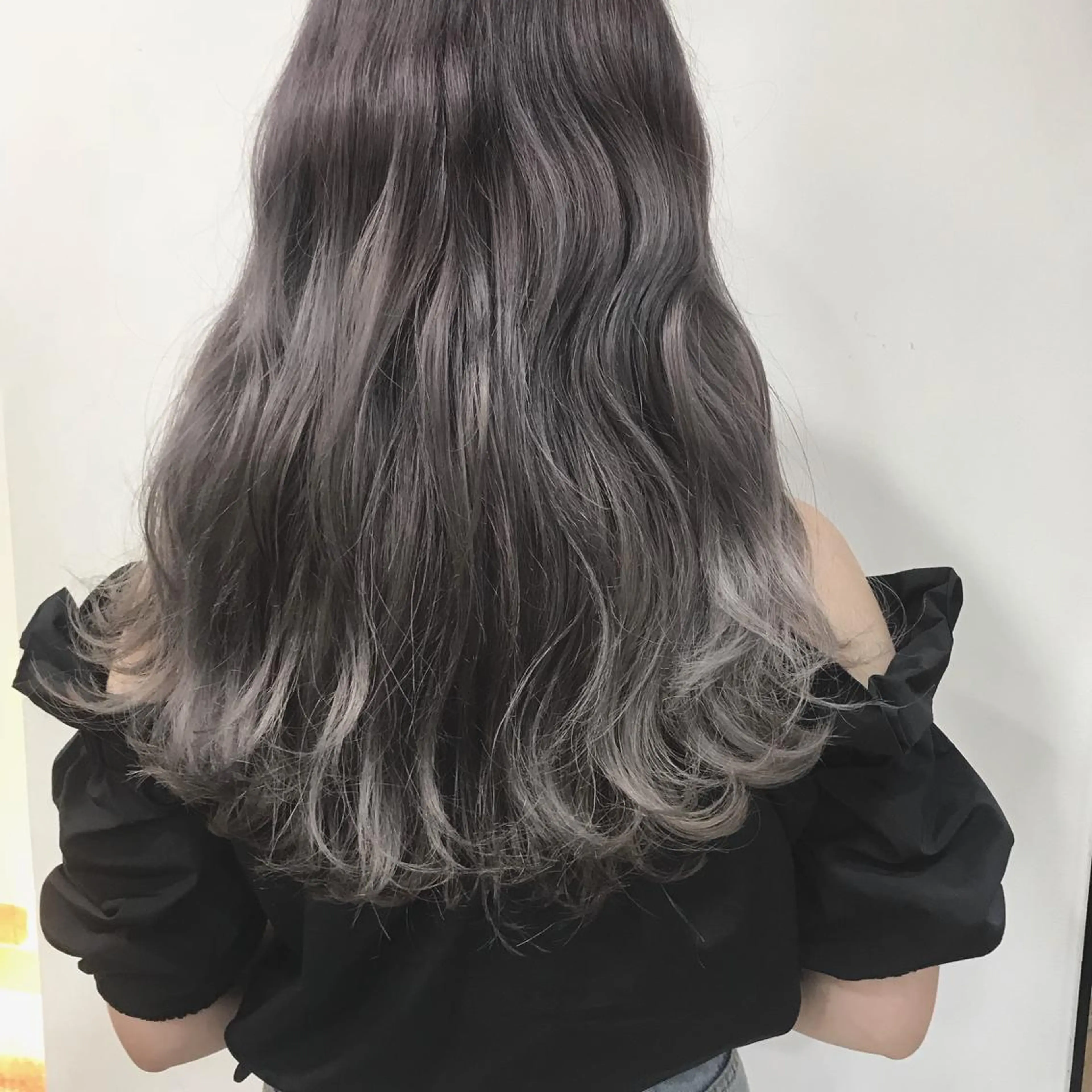 ロング カラー AMI ウルフパーマ/メンズのヘアスタイル