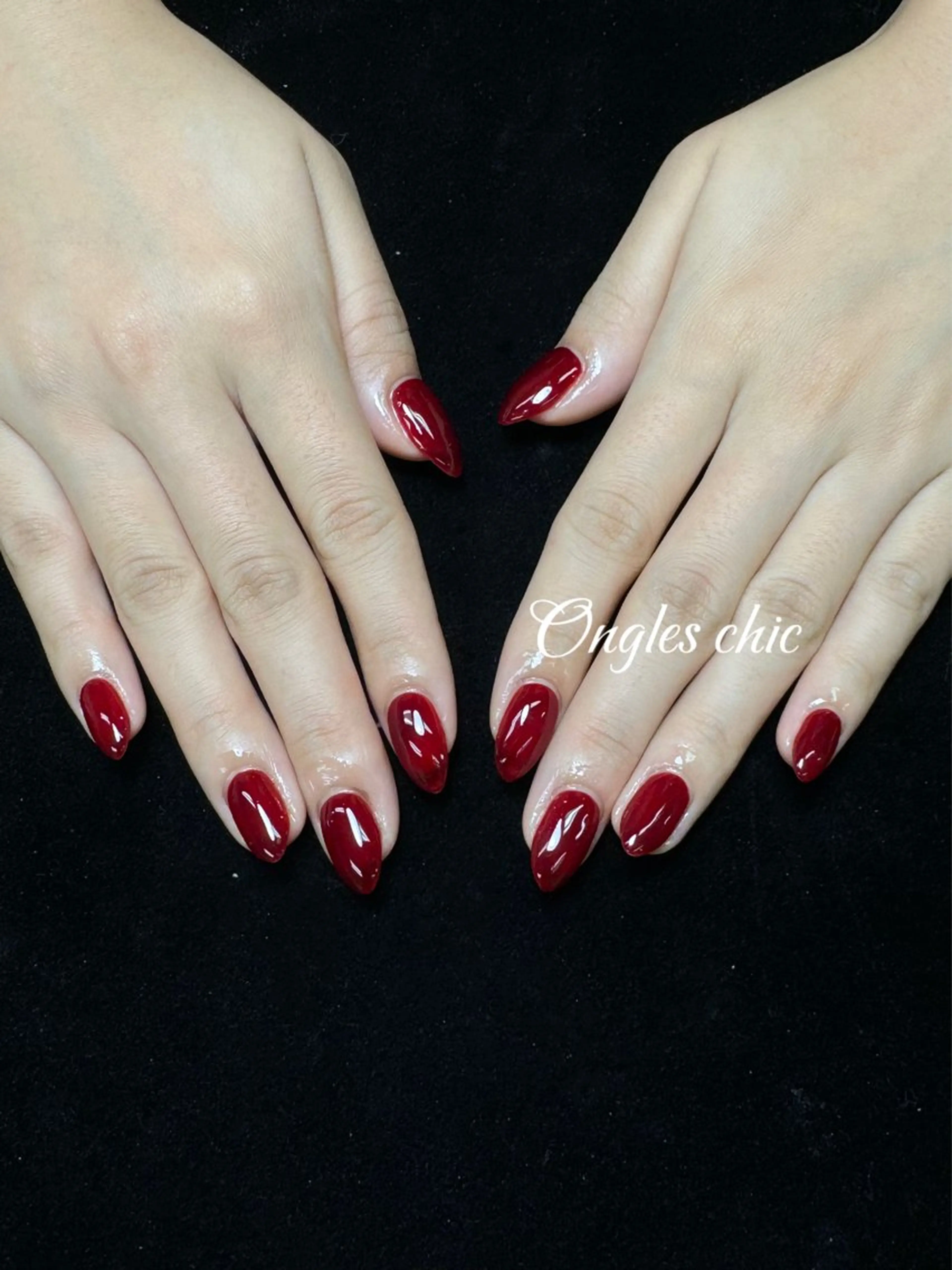 ネイル ハンドネイル ongles chicのネイルデザイン