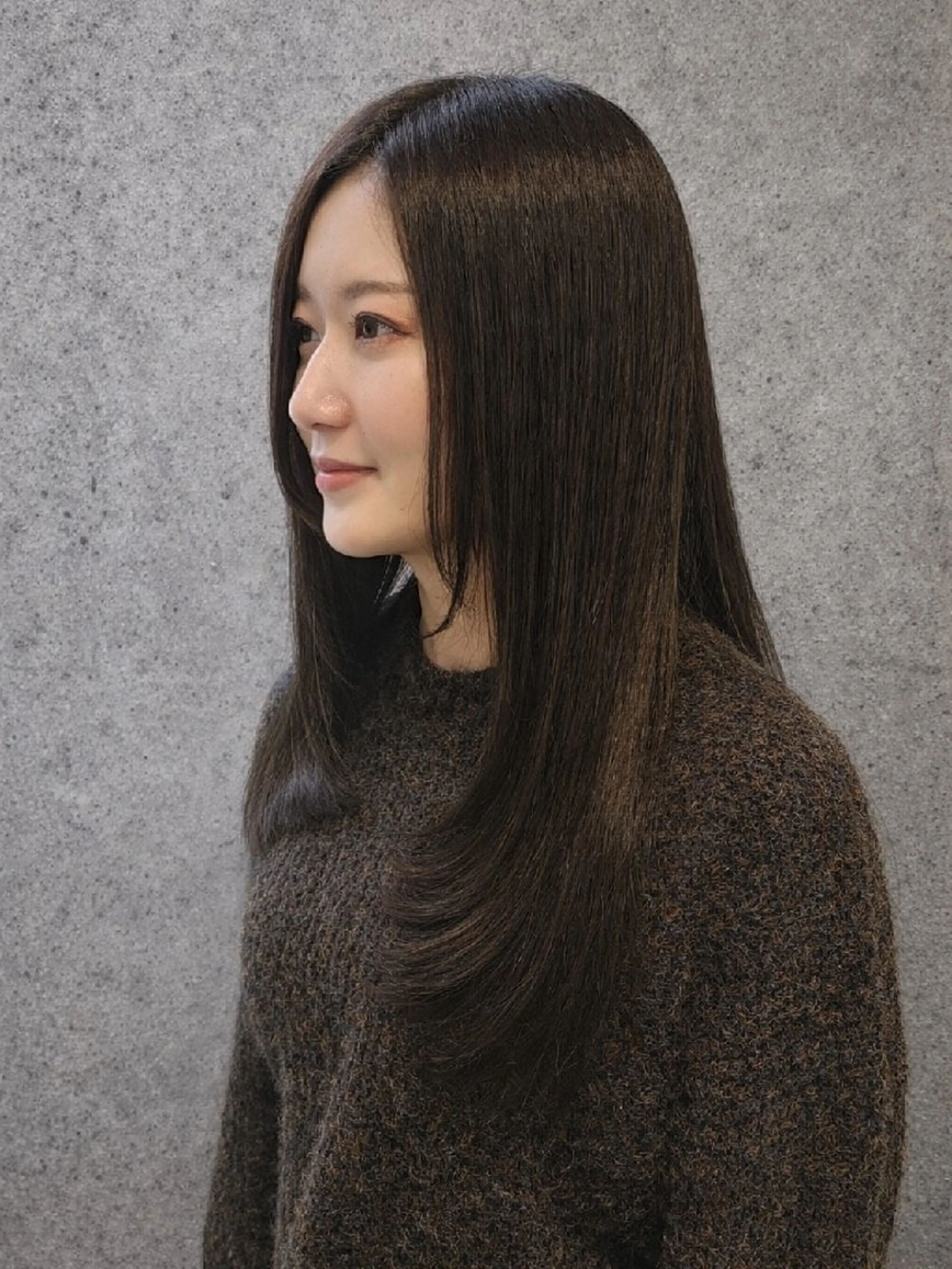 ロング カラー ロングレイヤー レイヤーカット ロング カット ヘアカラー トリートメント terra✂️川嶋 大輔のヘアスタイル