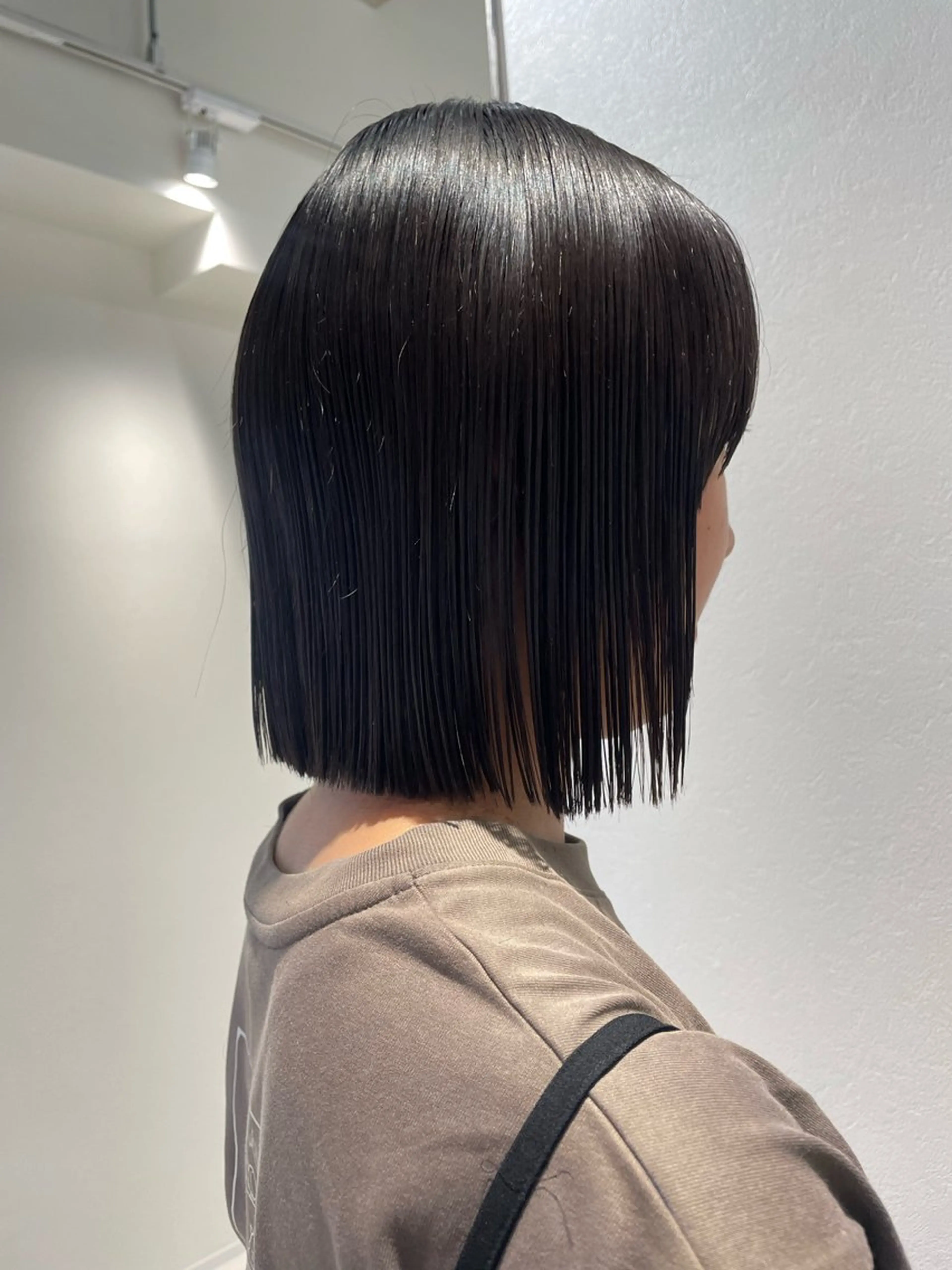 ミディアム ボブ カット ボブ/インナーカラー /眉毛/Miyuのヘアスタイル