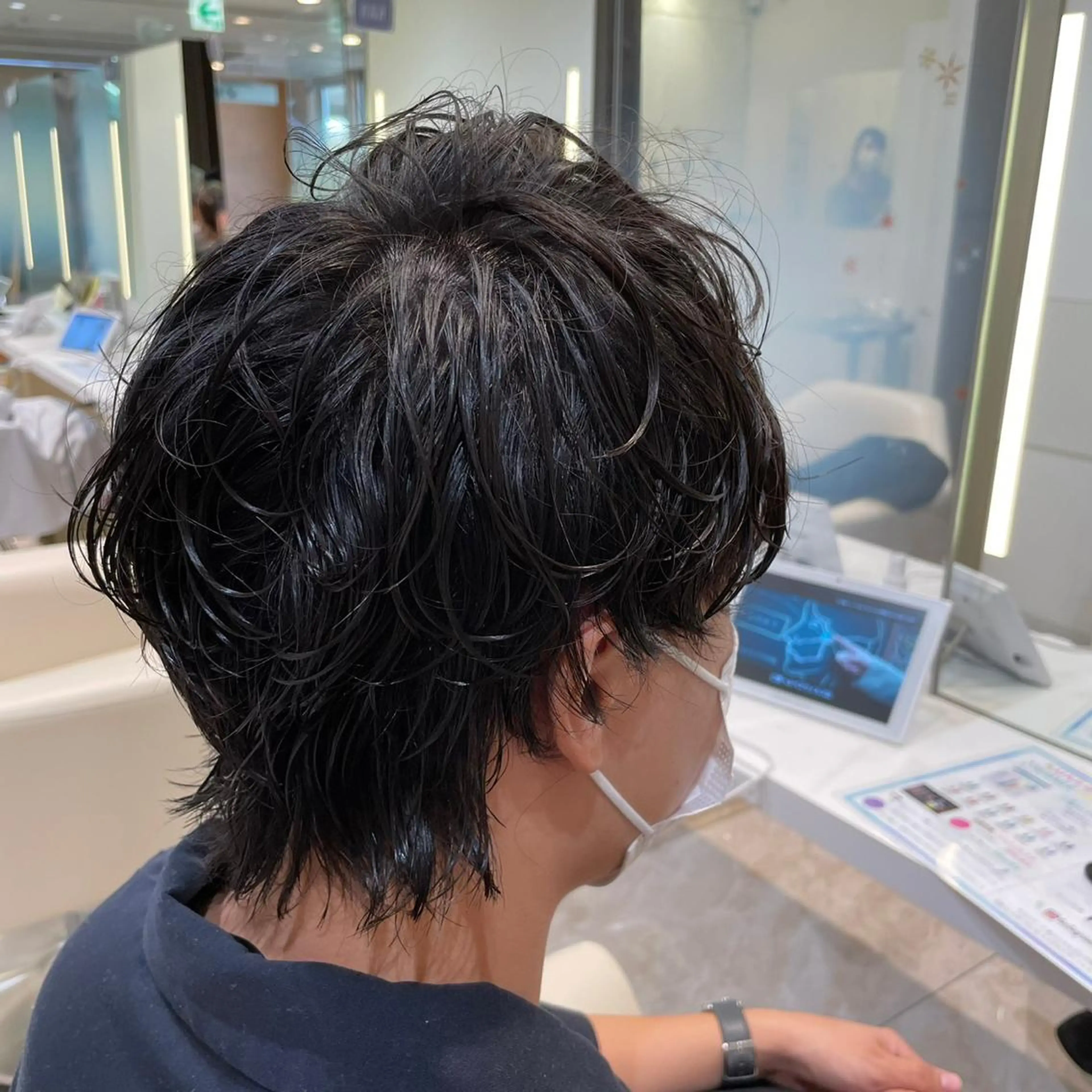 パーマ メンズ 波巻パーマ/毛流れ パーマ☘️りゅうせいのヘアスタイル