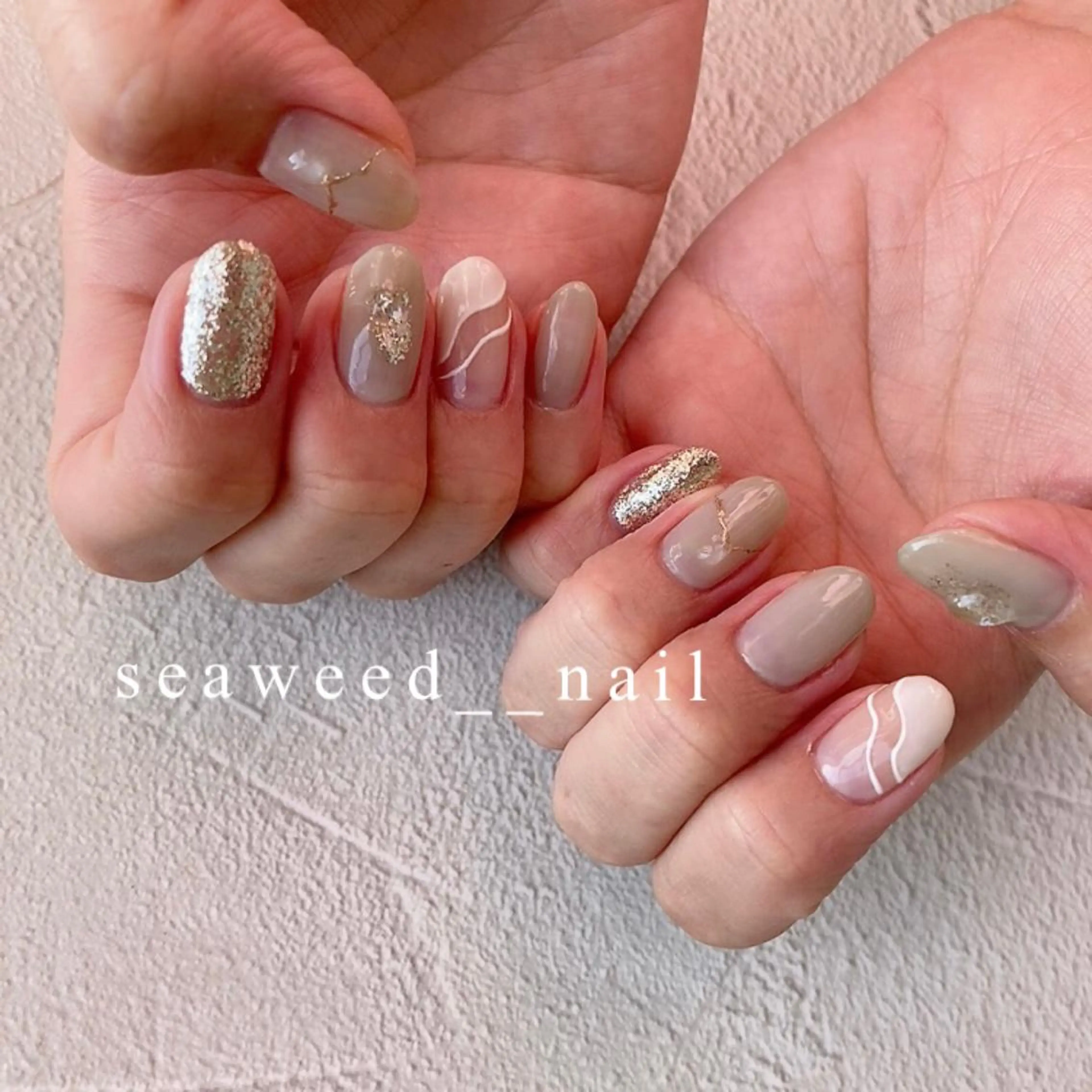 ネイル seaweed nailのネイルデザイン