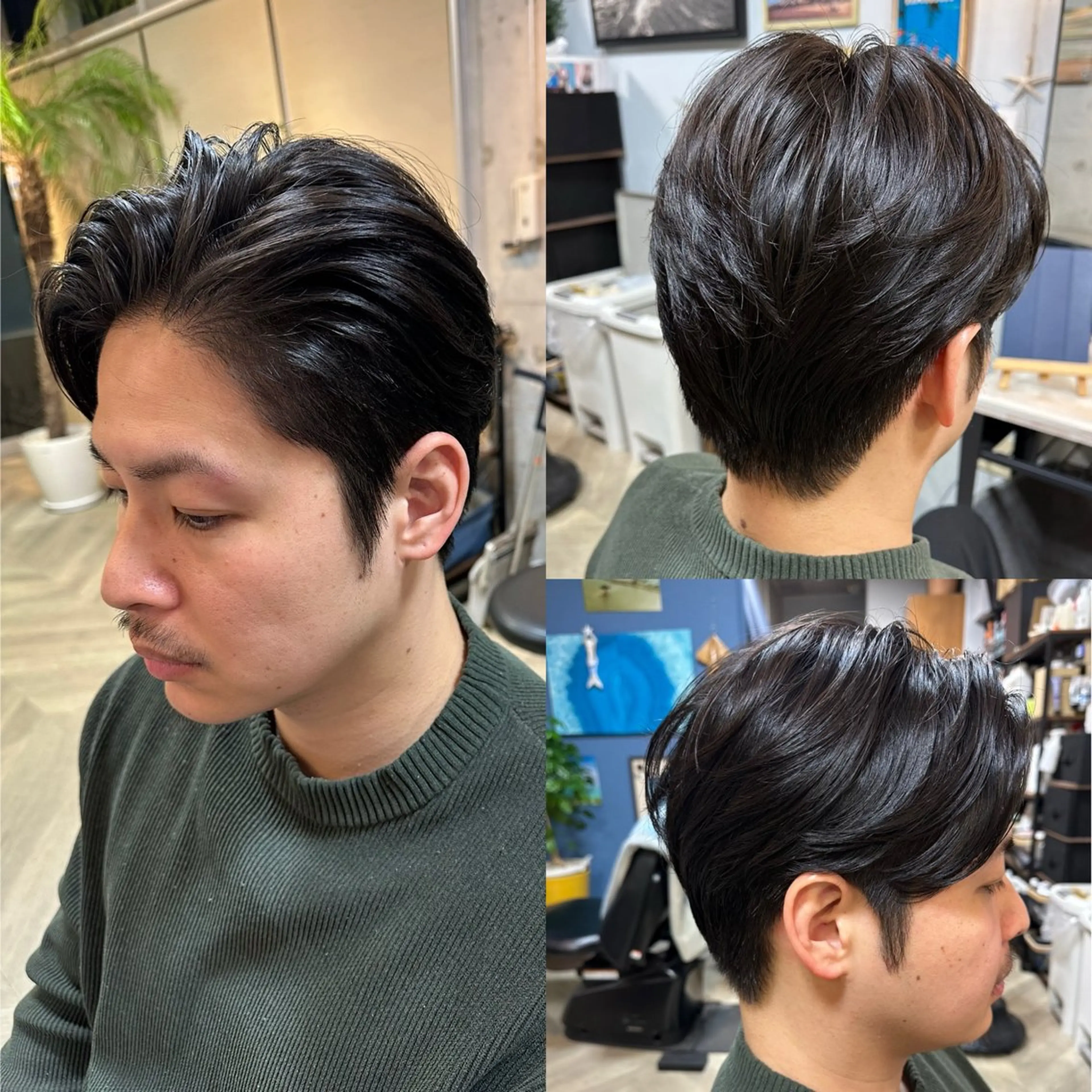 ショート パーマ 韓国風ヘア カット パーマ ヘッドスパ Beach private salon所属・Beach 代表 KENTAのヘアスタイル