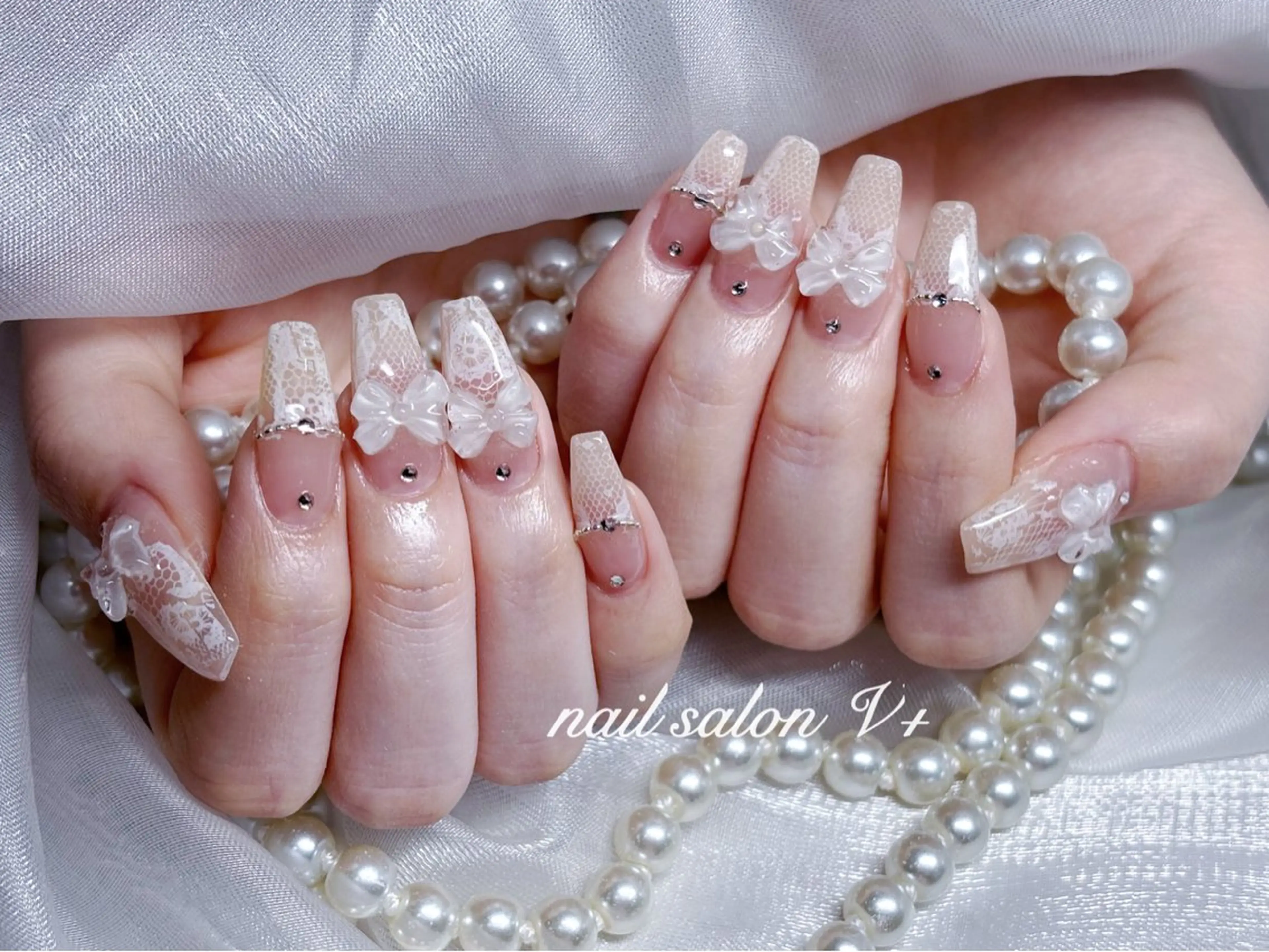 ネイル ハンドネイル Nailsalon Vi+ももか🩷のネイルデザイン