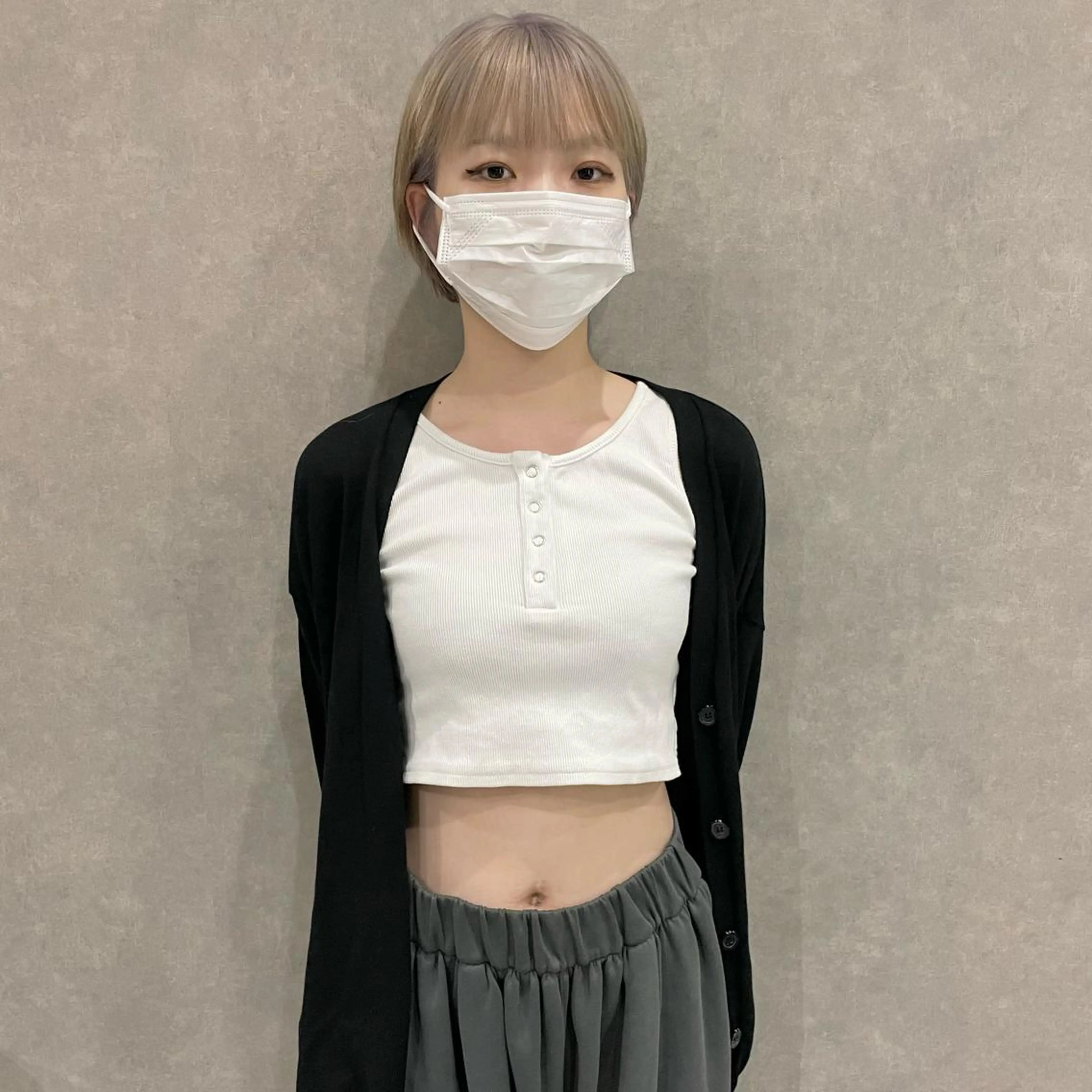 ショート カラー はちすか るかのヘアスタイル