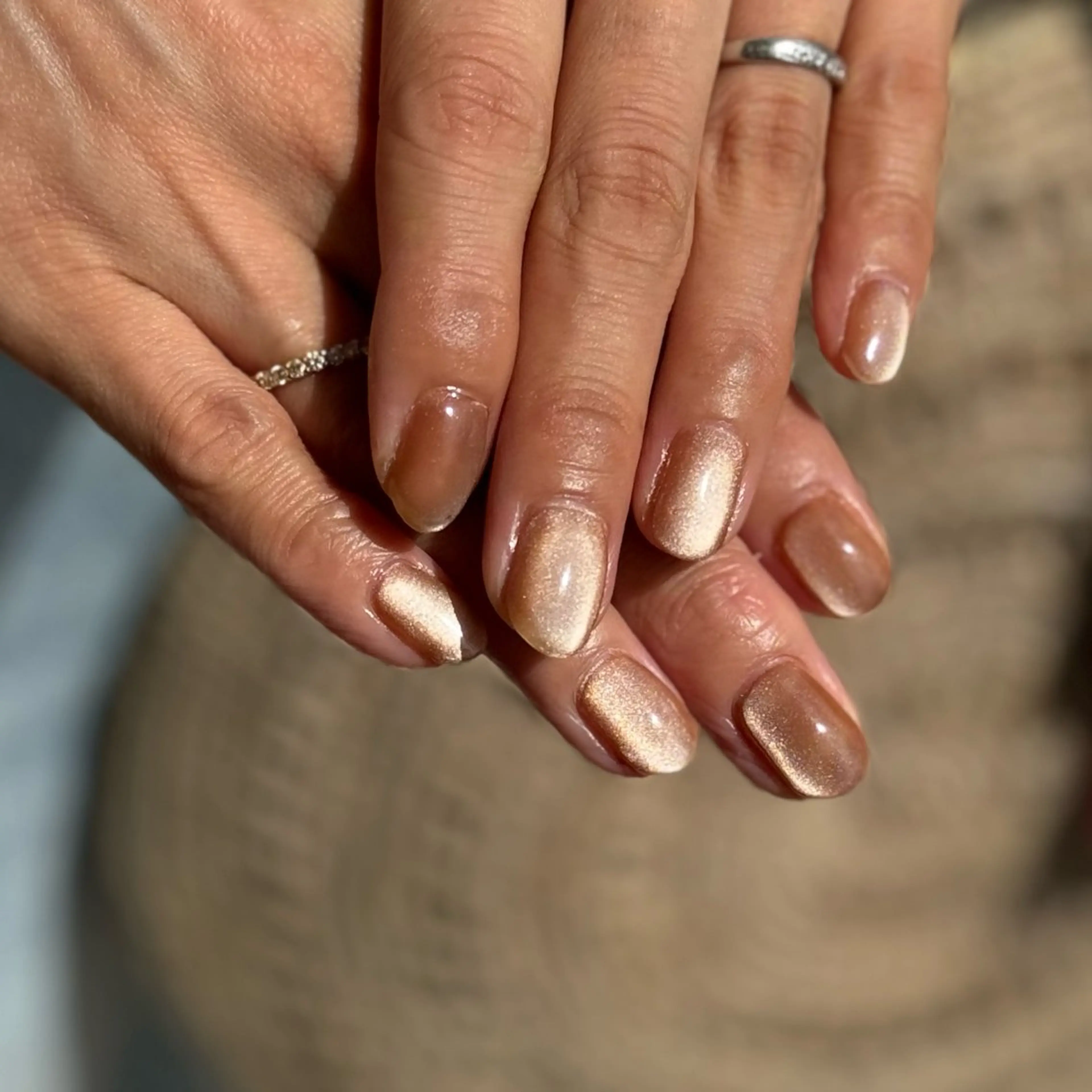 ネイル マグネットネイル ハンドネイル Hana_ Rieのネイルデザイン