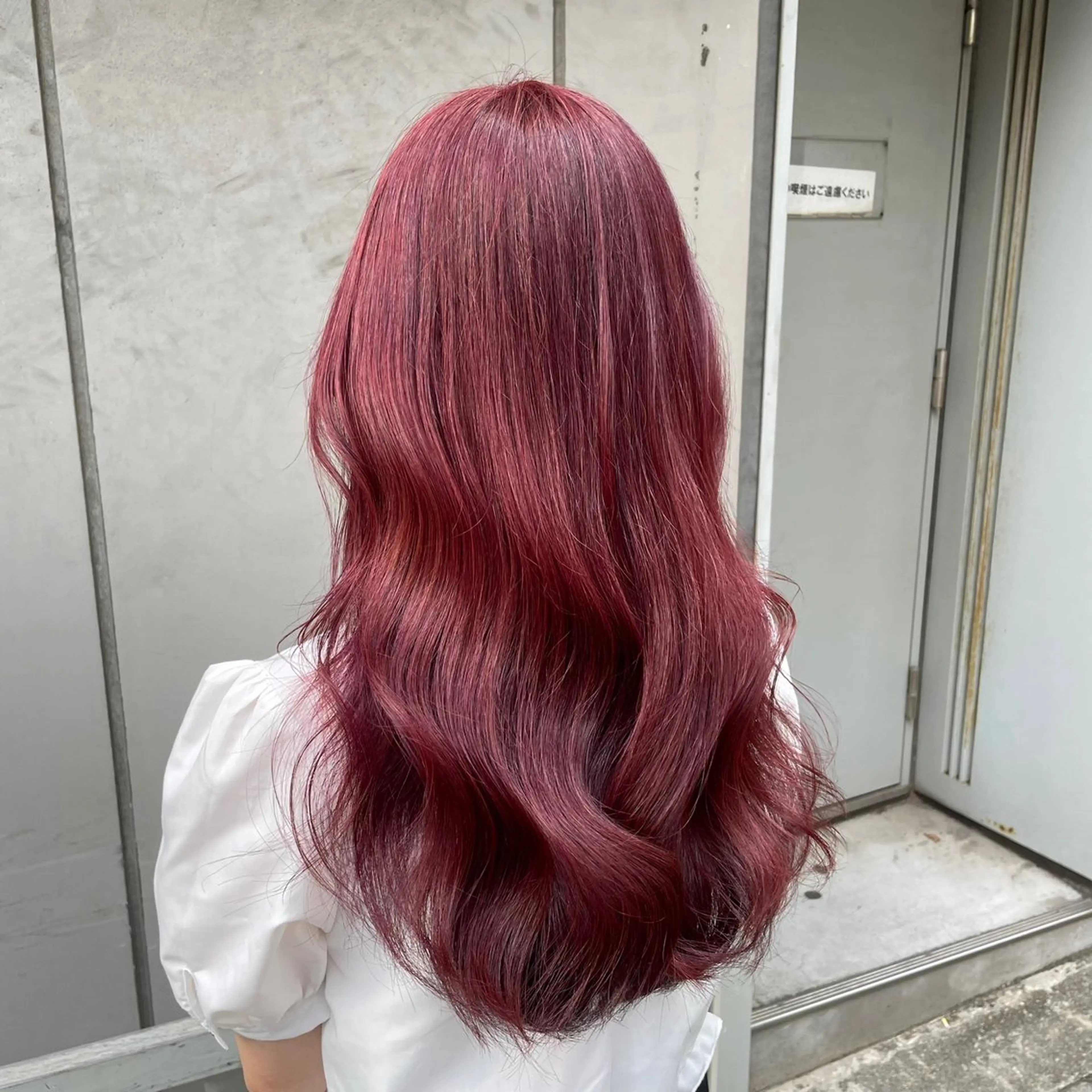 セミロング カラー ヘアカラー トリートメント ヘッドスパ ヘアセット 大人っぽ♡上品な暖色 ♡ブリーチなし♡のヘアスタイル