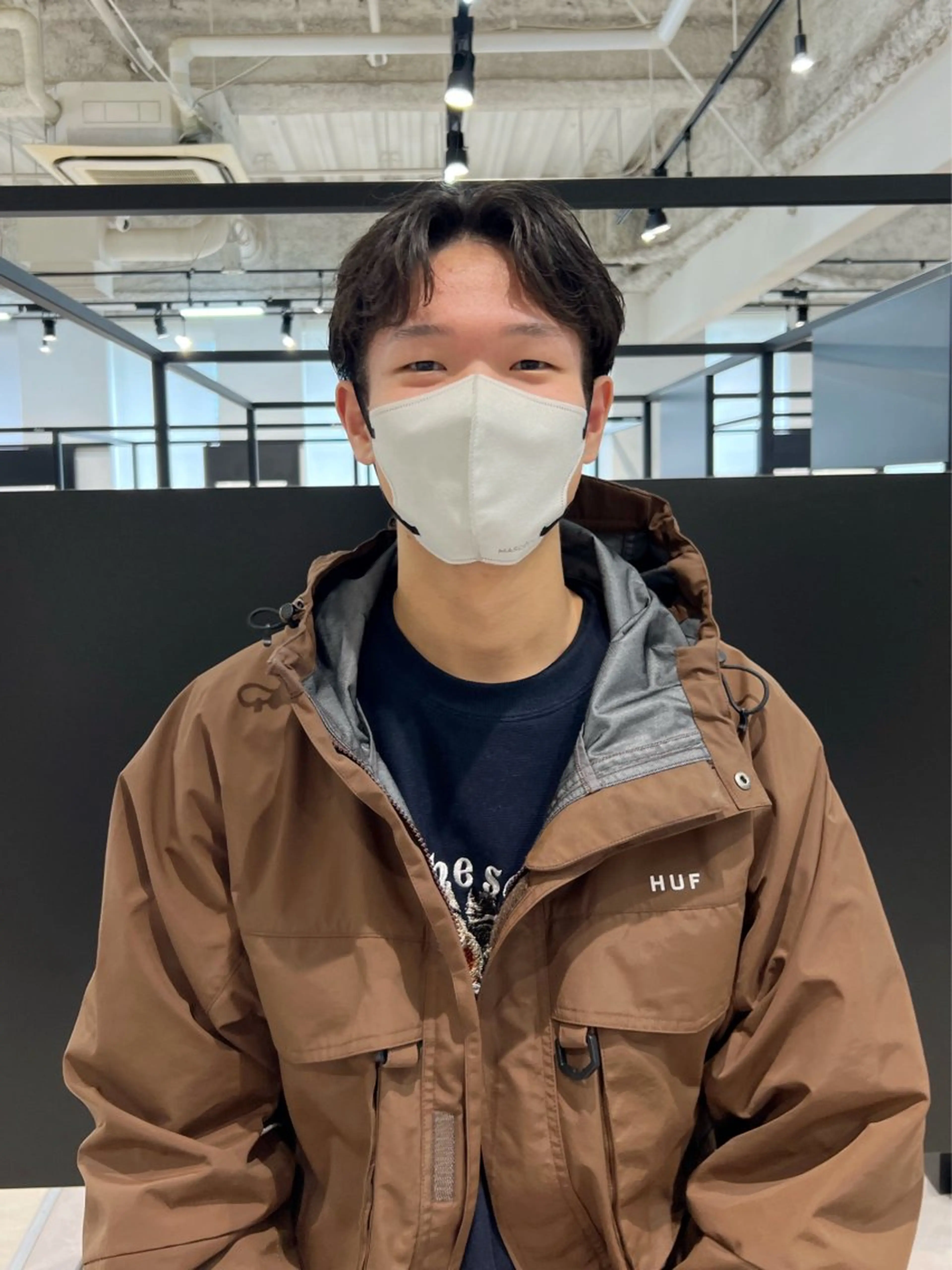 ミディアム パーマ カット パーマ kimika🥑 メンズ/髪質改善のヘアスタイル