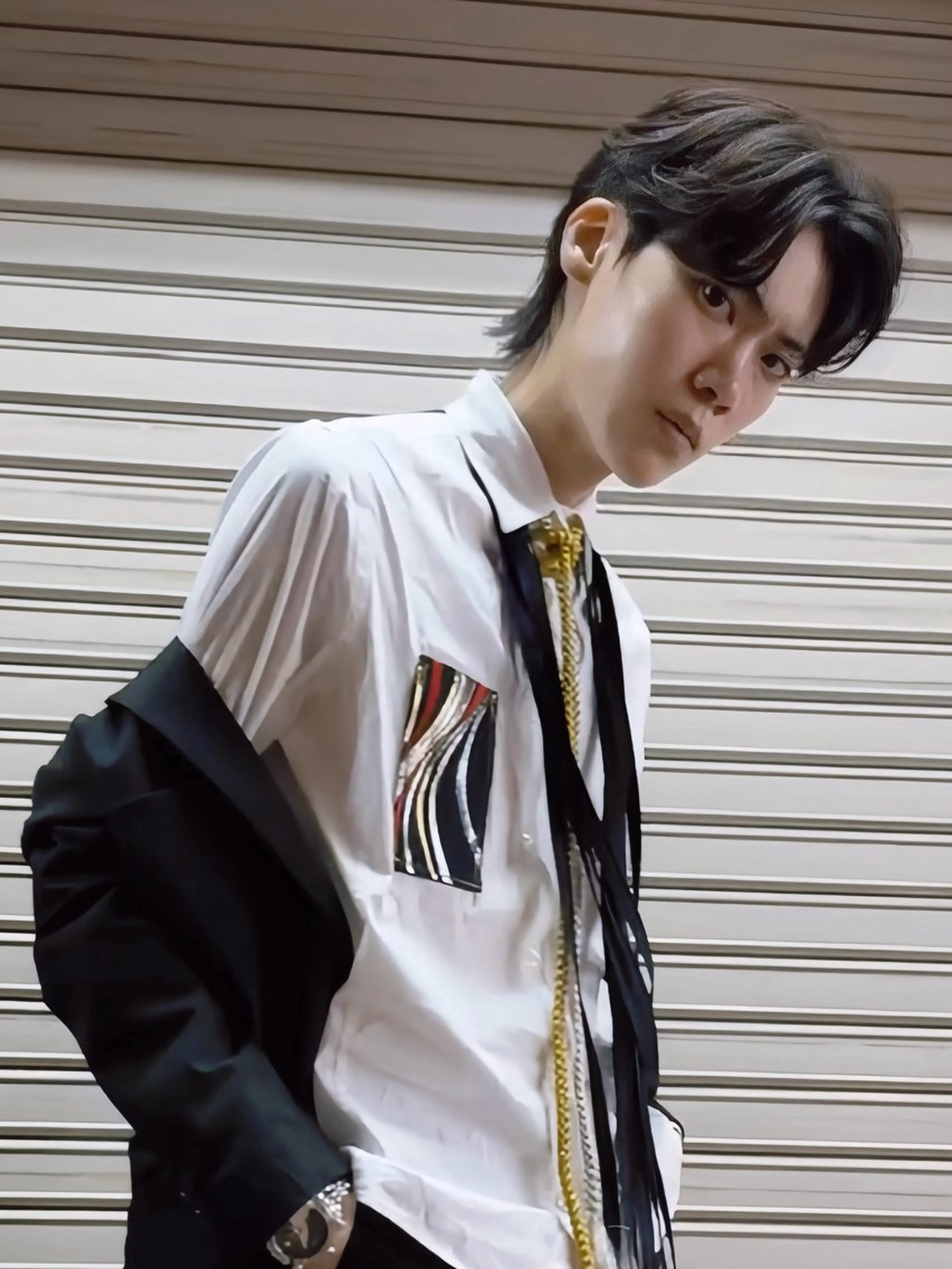 セミロング パーマ メンズ メンズパーマ セミロングパーマ メンズ特化サロン💈 朝久 岳志のヘアスタイル