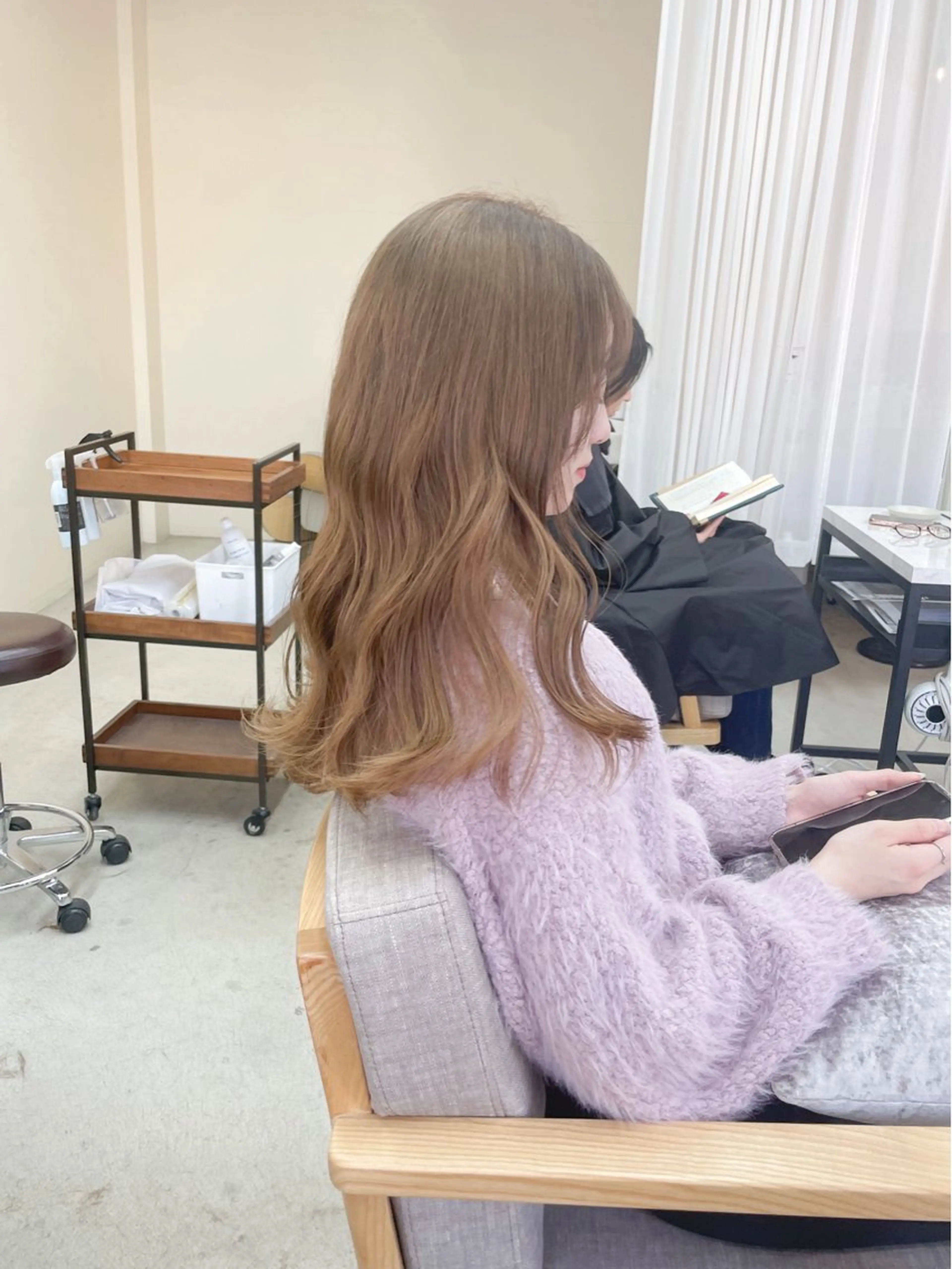 ロング カラー gram岡崎南 KYOKOのヘアスタイル