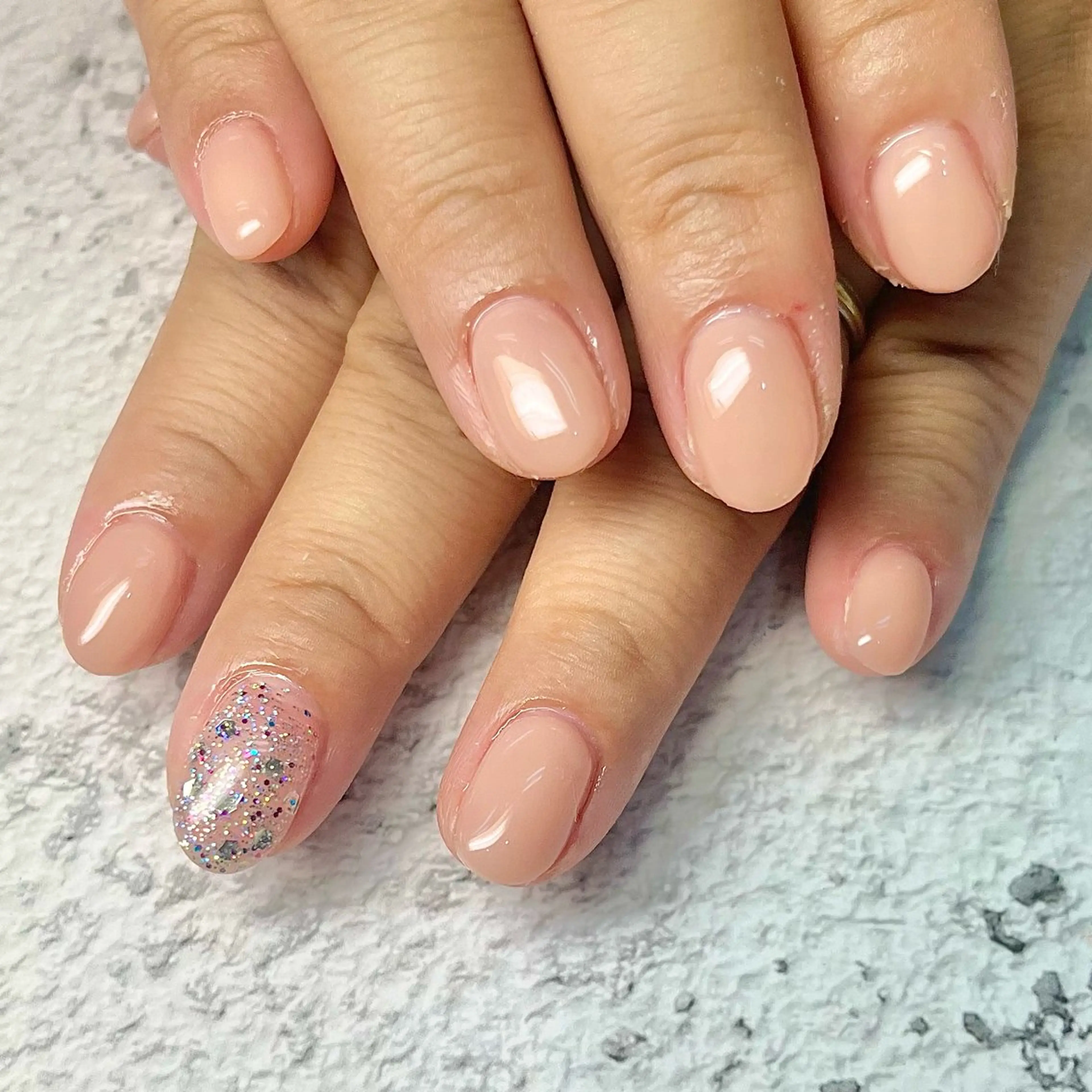 ネイル ハンドネイル Queen nail 北堀江 ASUKAのネイルデザイン