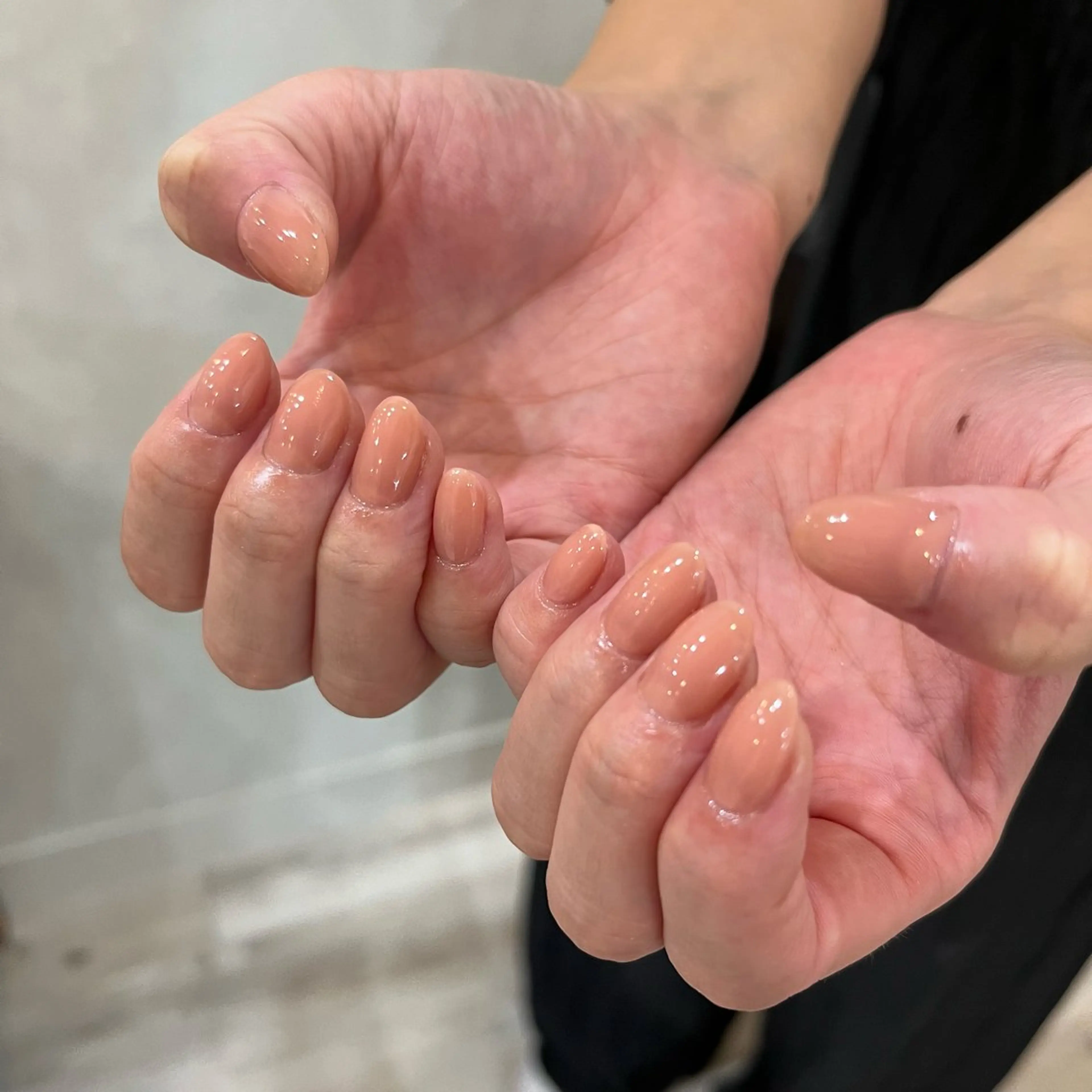 ネイル ワンカラーネイル ハンドネイル JurerEye☆ Asumiのネイルデザイン