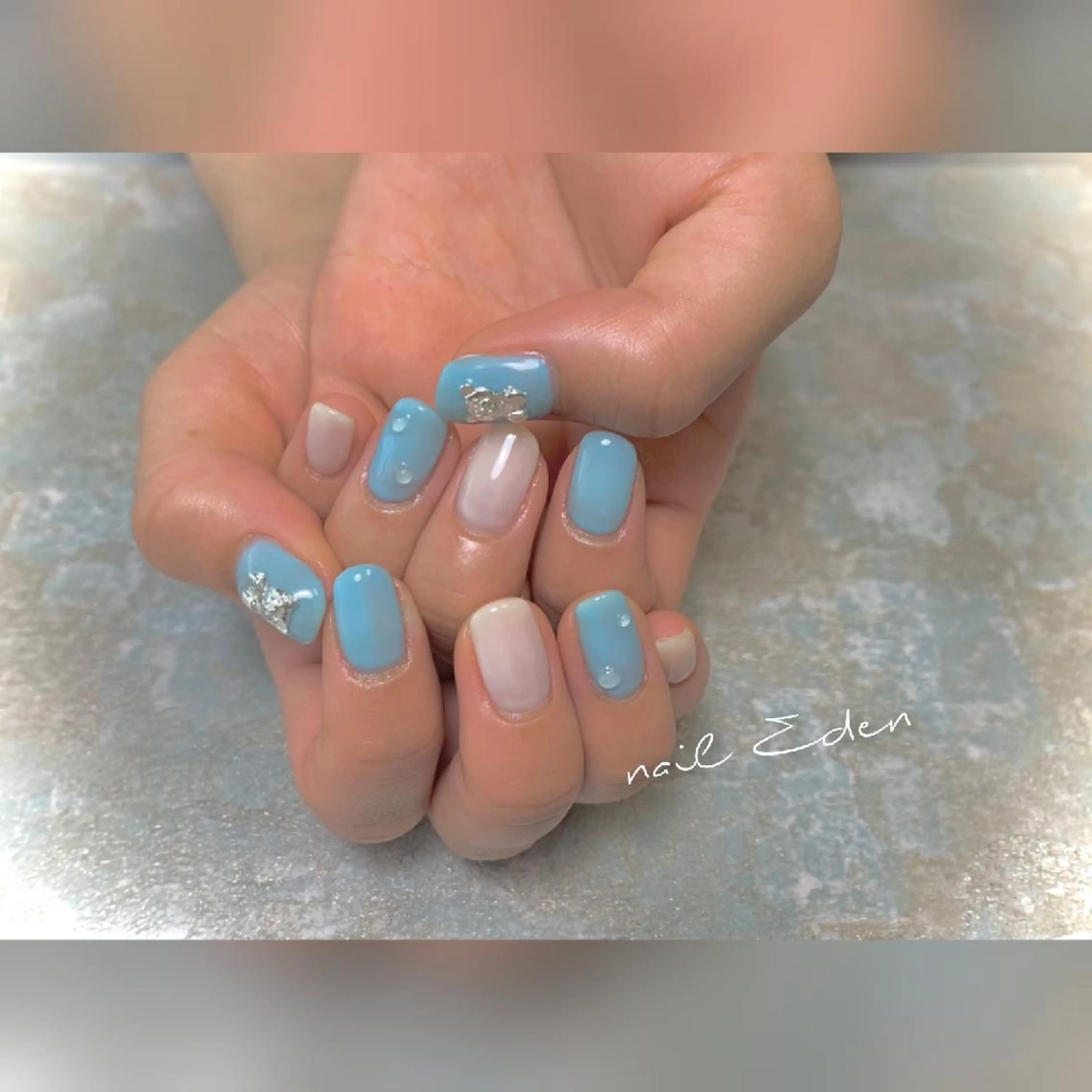 ネイル 韓国ネイル 持ち込み ハンドネイル ハンドケア Eden　private nail saron所属・Eden ♾️のネイルデザイン
