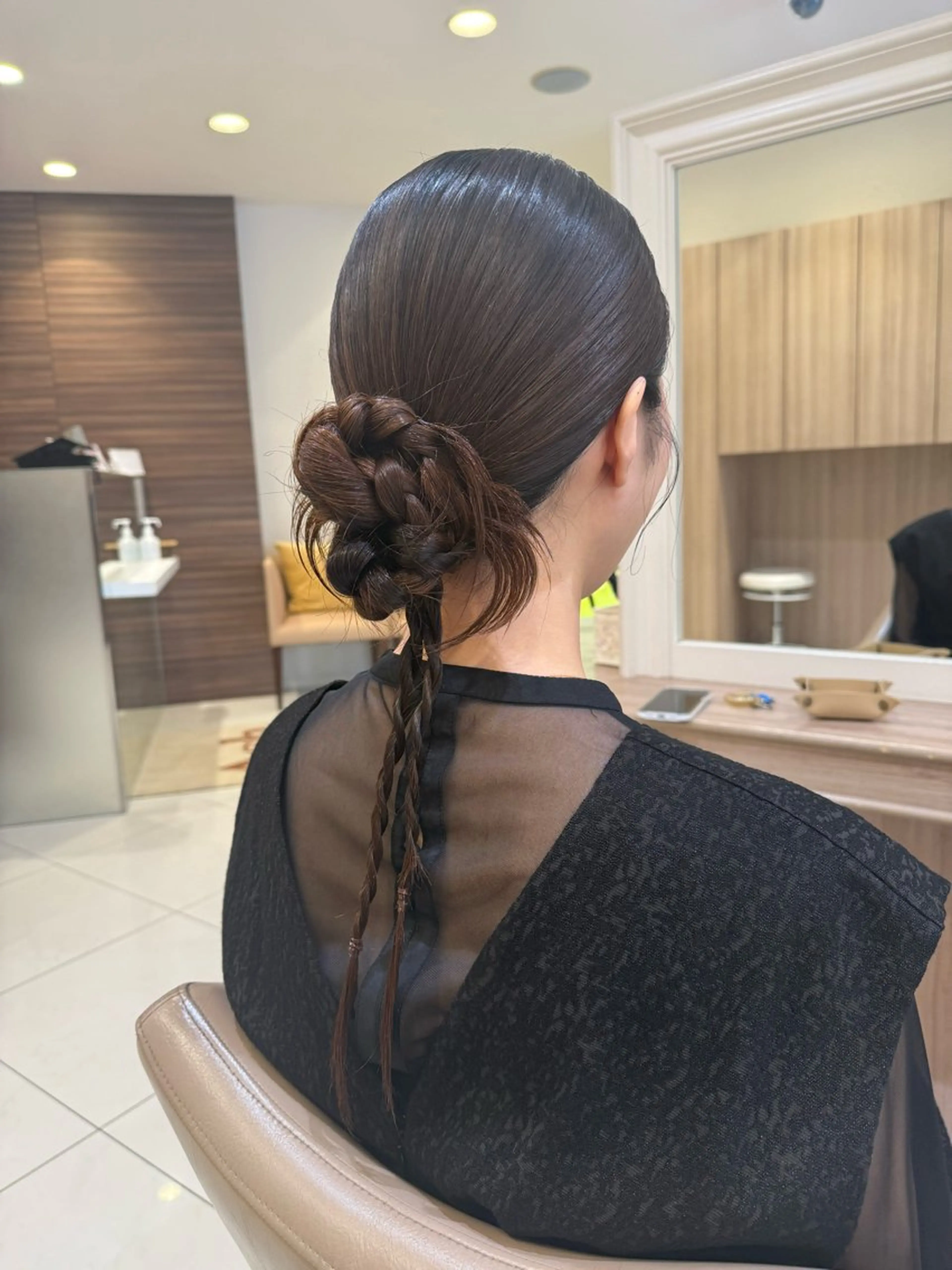 ロング ヘアアレンジ ヘアセット 韓国ヘアメイク🎀/ 縮毛矯正✨山本媛香のヘアスタイル