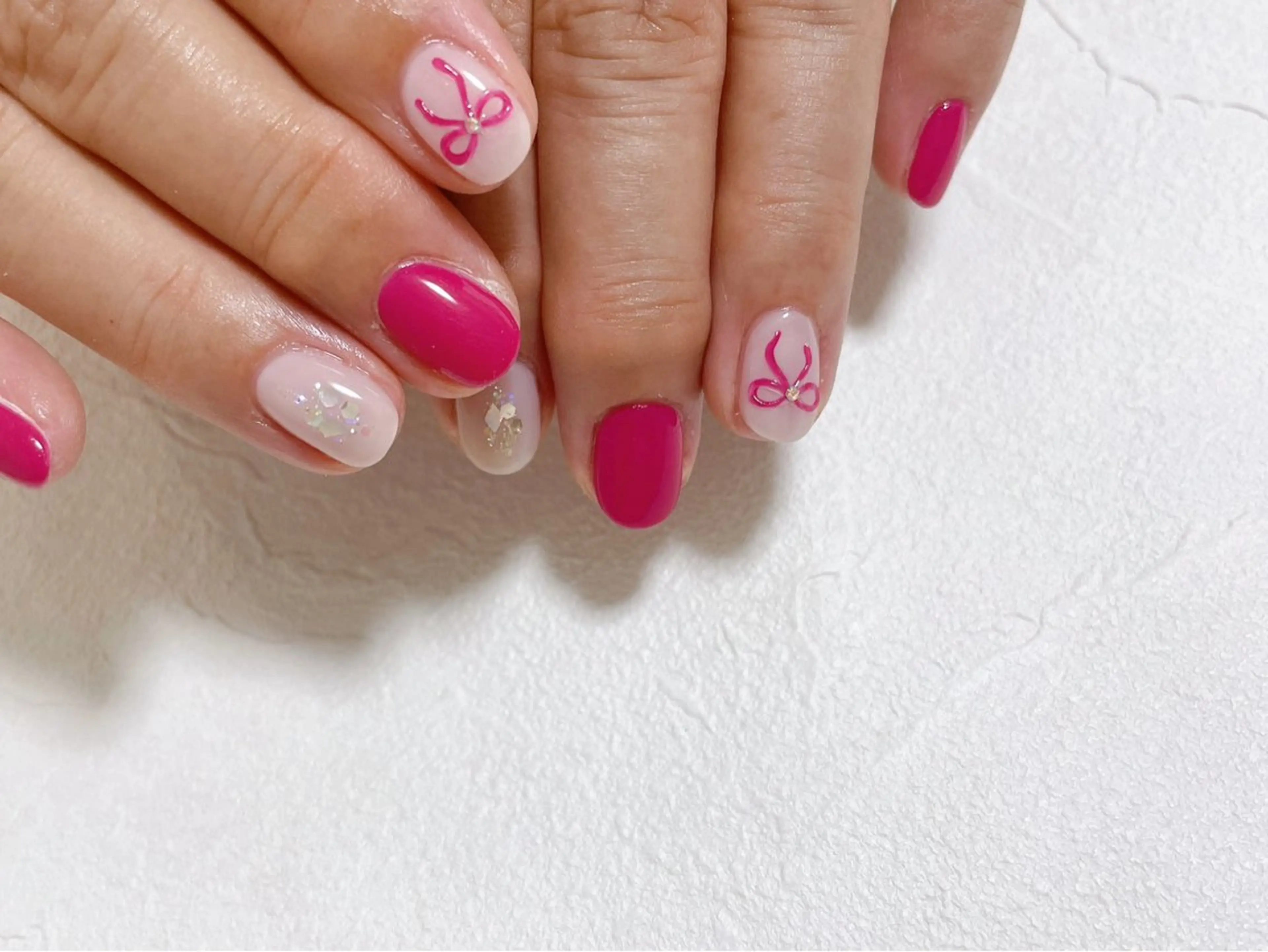 ネイル オーロラネイル フットネイル フレンチネイル ジェルネイル 韓国ネイル ハンドネイル kiki nail たまプラーザのネイルデザイン