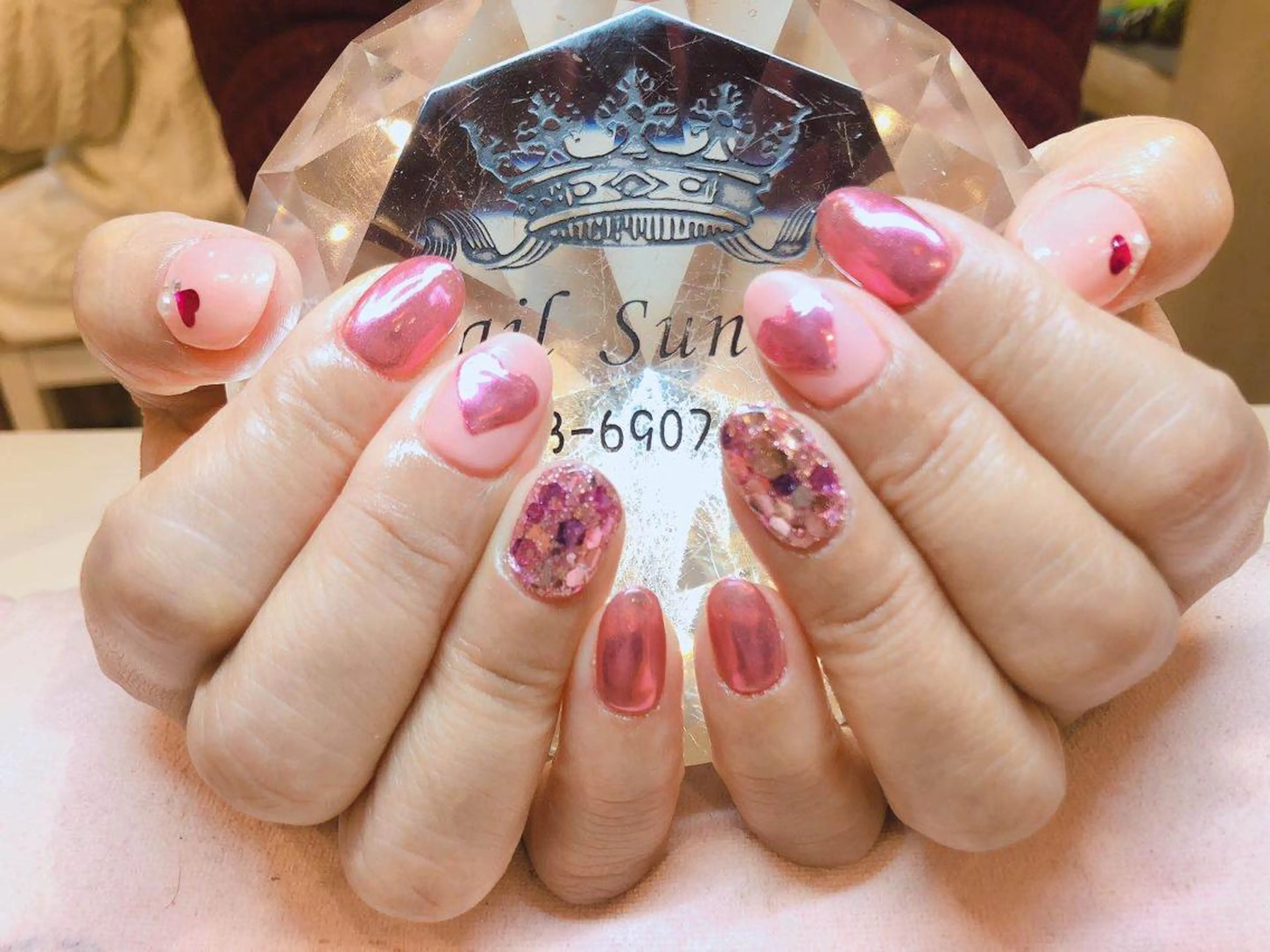 ネイル 長さだし専門店 M2　rikaのネイルデザイン