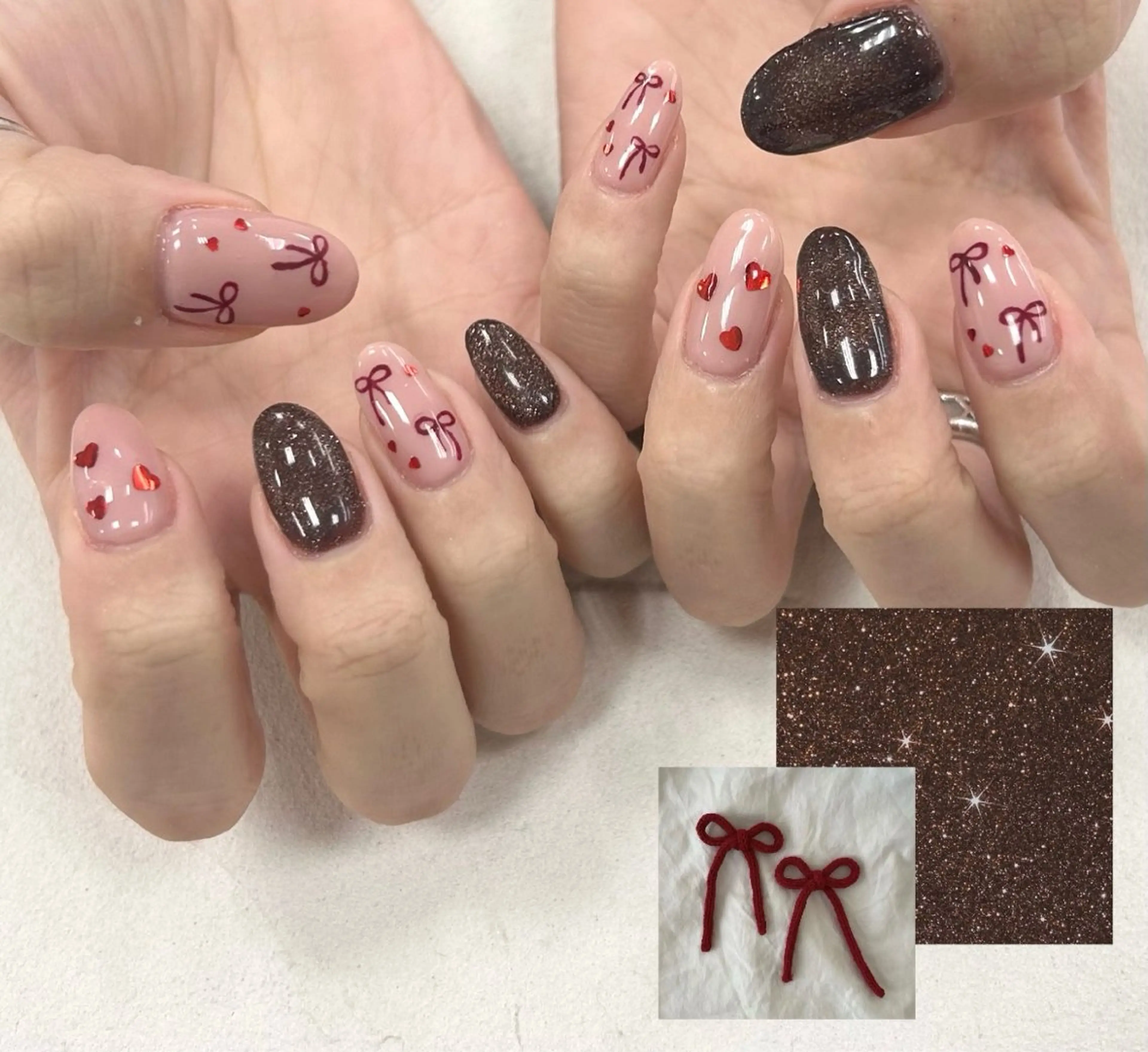 ネイル ハンドネイル Bianca  🎀 Hayakawaのネイルデザイン