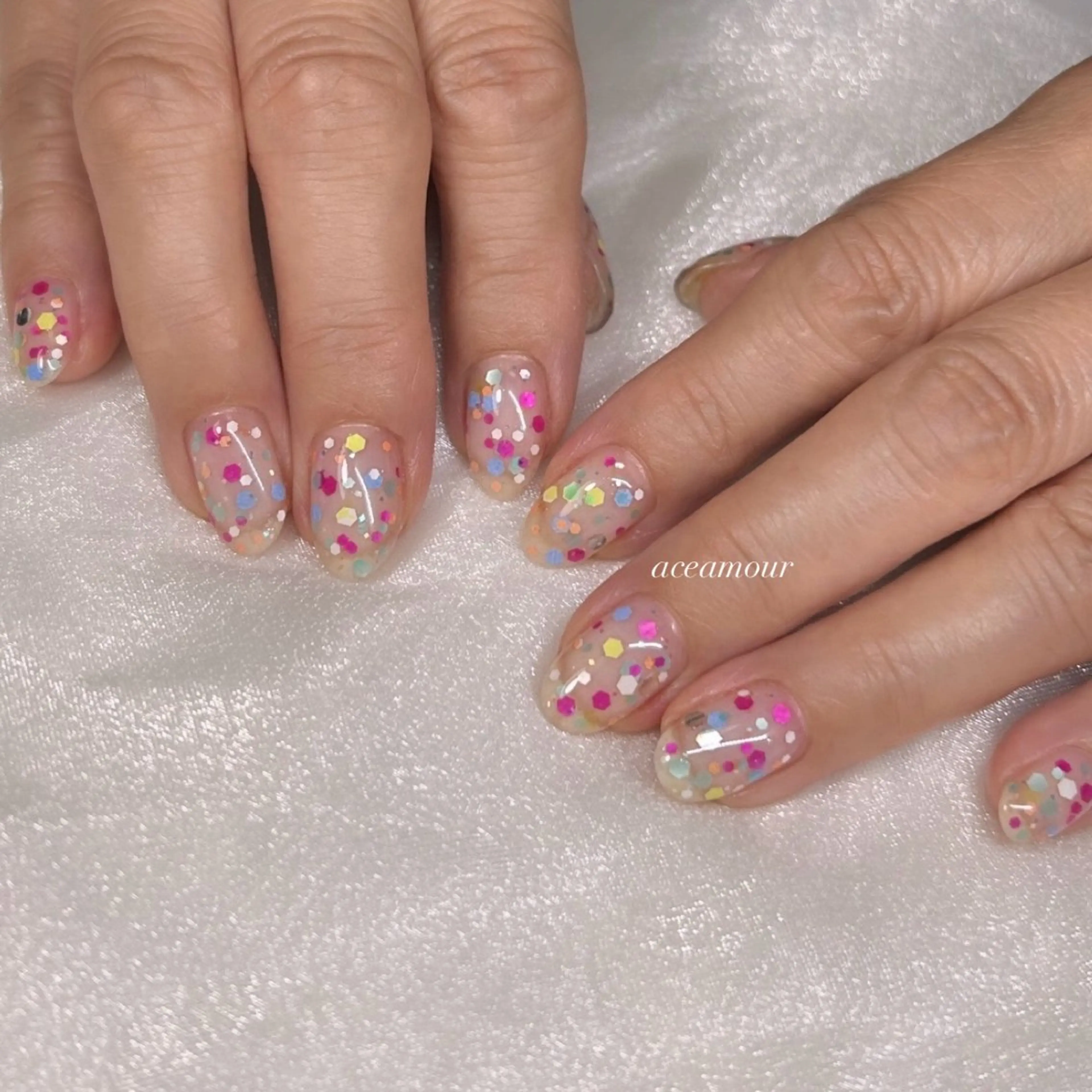 ネイル ネイル/耳つぼ /新ホワイトニングのネイルデザイン