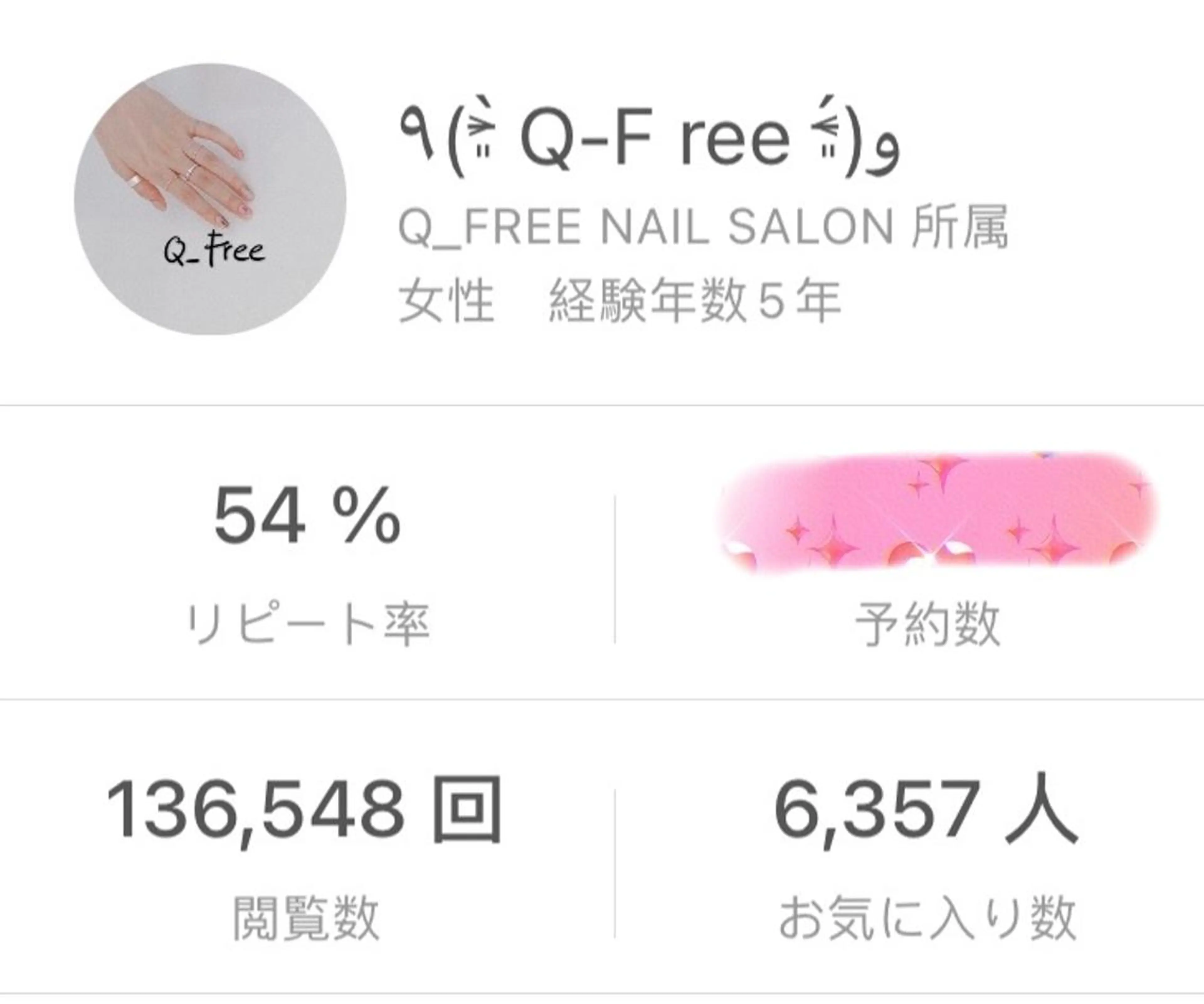 ロング カラー ネイル Q Free nailsのネイルデザイン