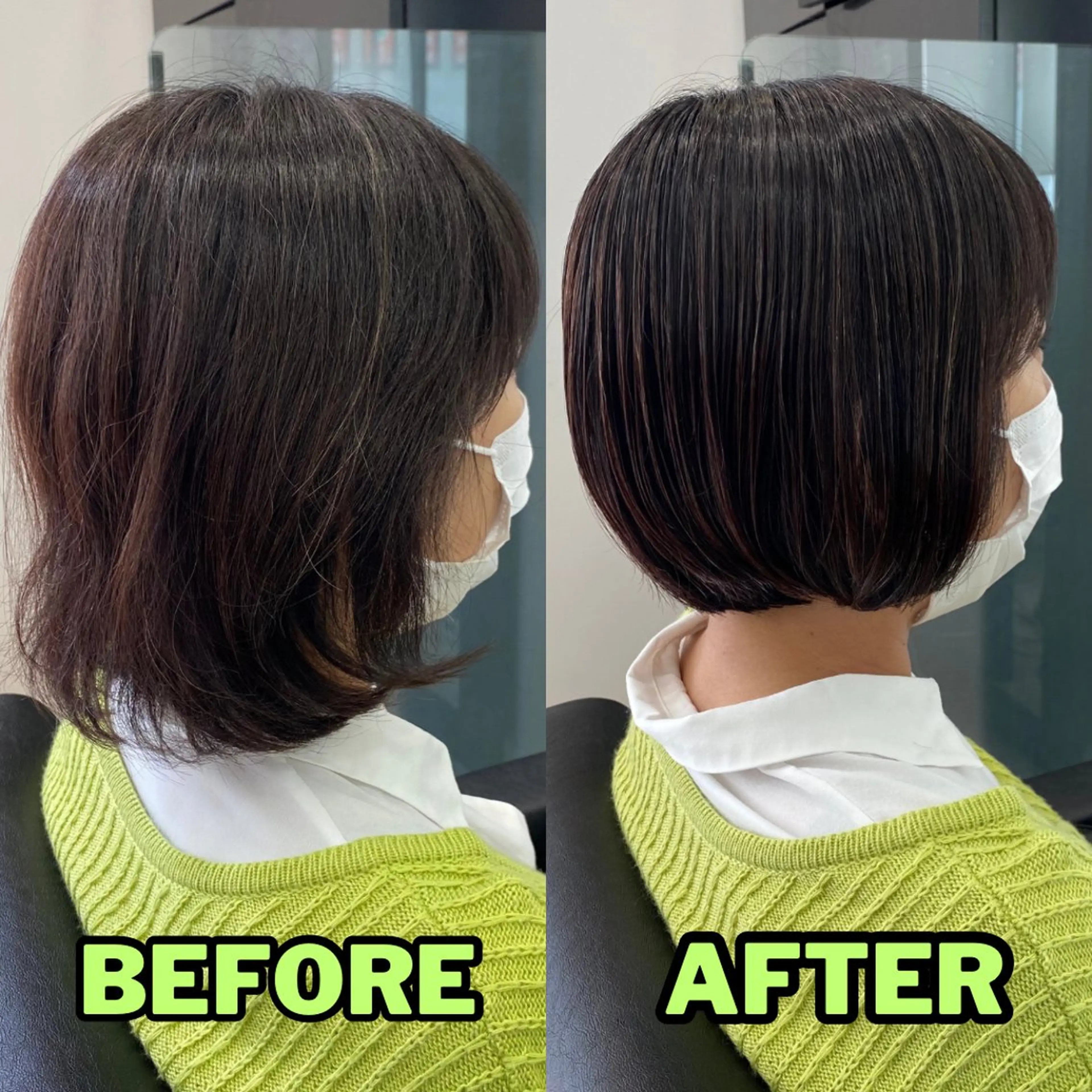 ショート カット トリートメント YASU🍎CUT 赤系カラー/ヘアケアのヘアスタイル