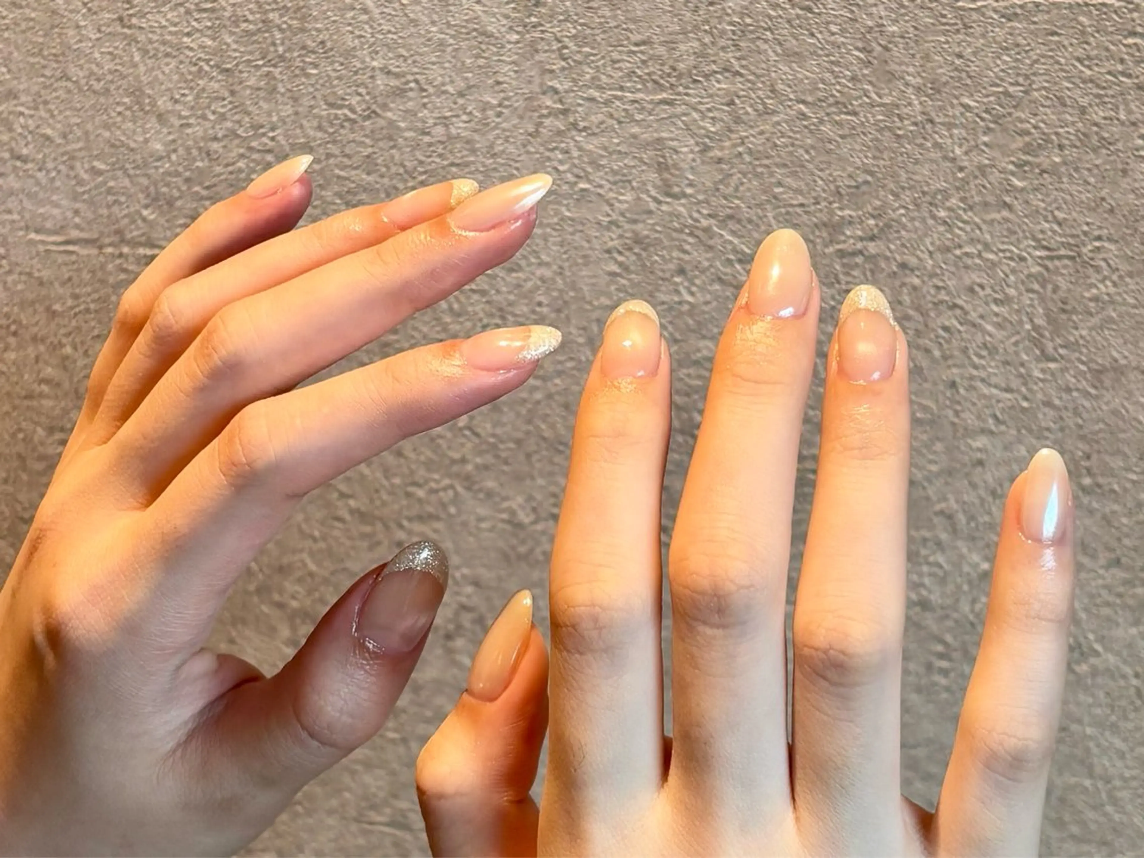 ネイル フレンチネイル ジェルネイル マグネットネイル 持ち込み ワンカラーネイル ハンドネイル Huea所属・Huea _ayaのネイルデザイン