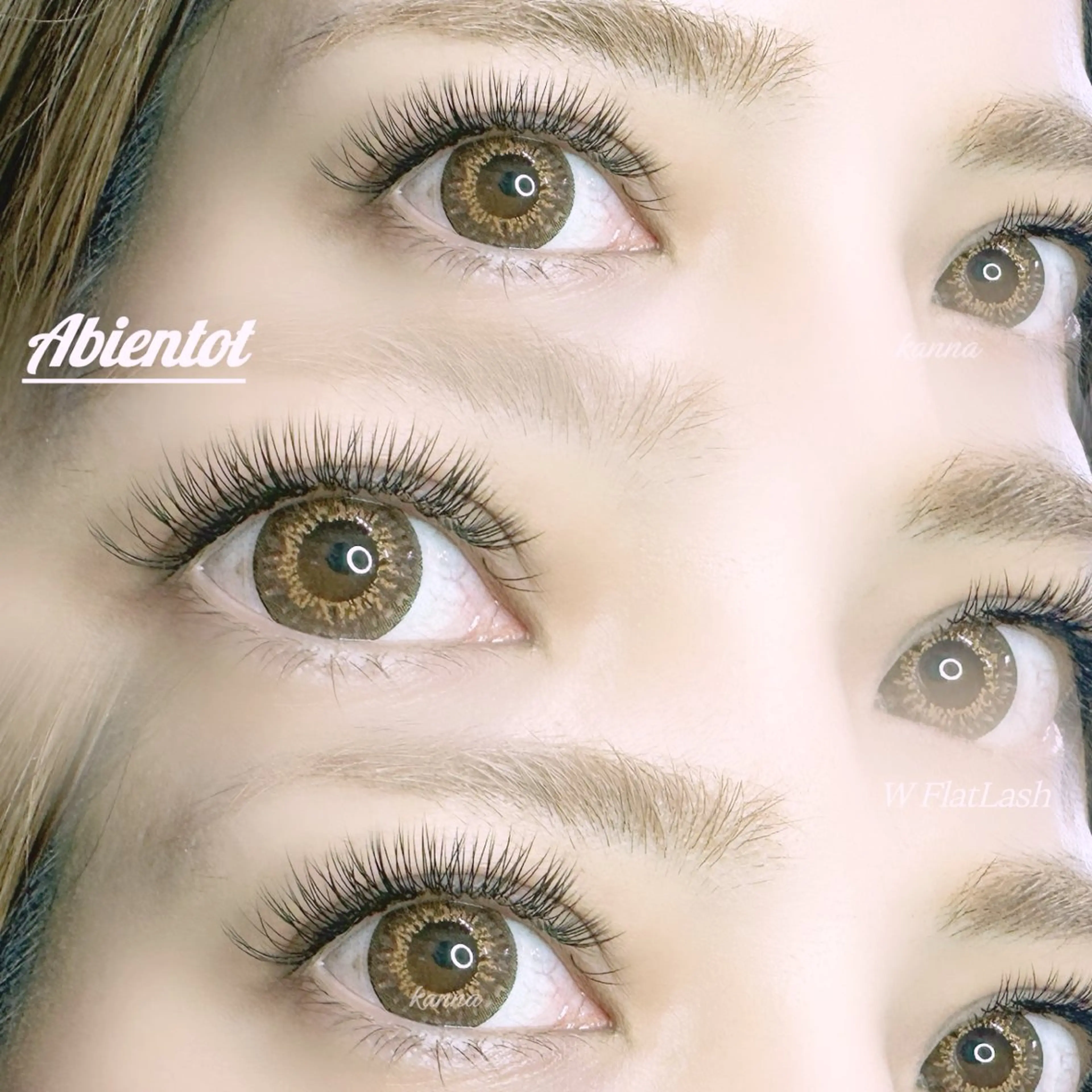 マツエク・マツパ Abientot Kannaのマツエク・マツパデザイン