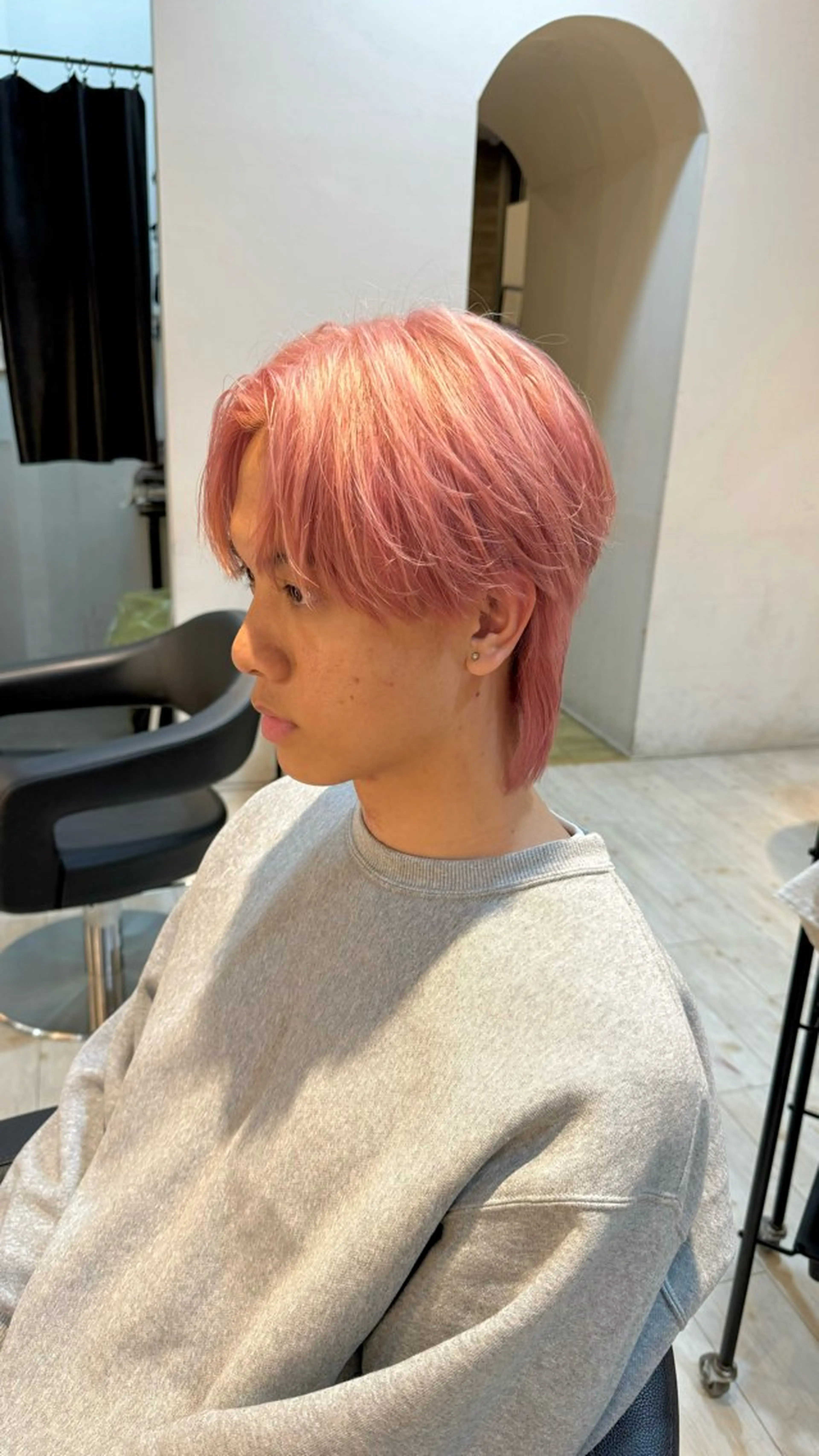 カラー メンズ カット ヘアカラー トリートメント rinko/メンズ/ ブリーチカラー/栄のヘアスタイル