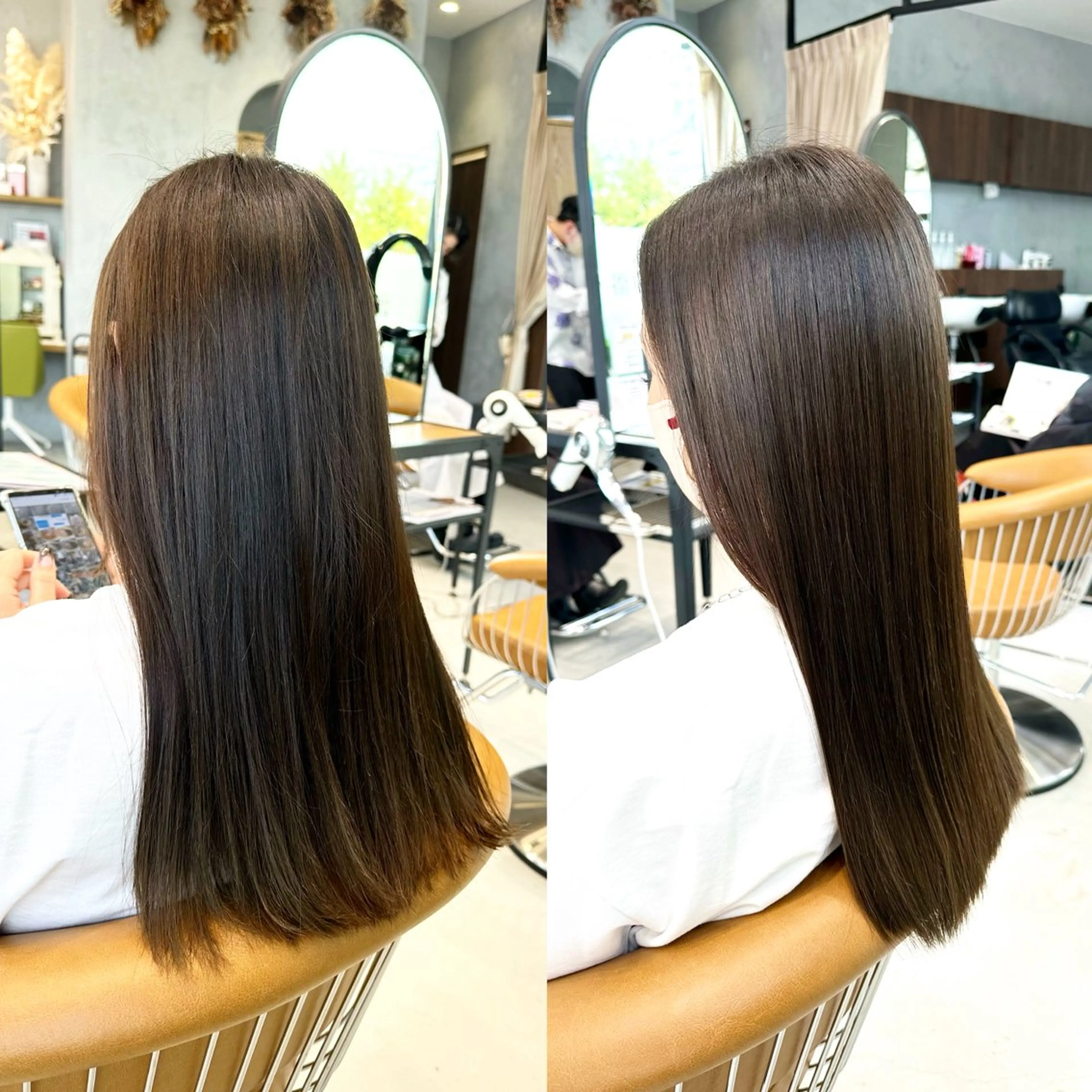 ロング 内藤 藍夏のヘアスタイル