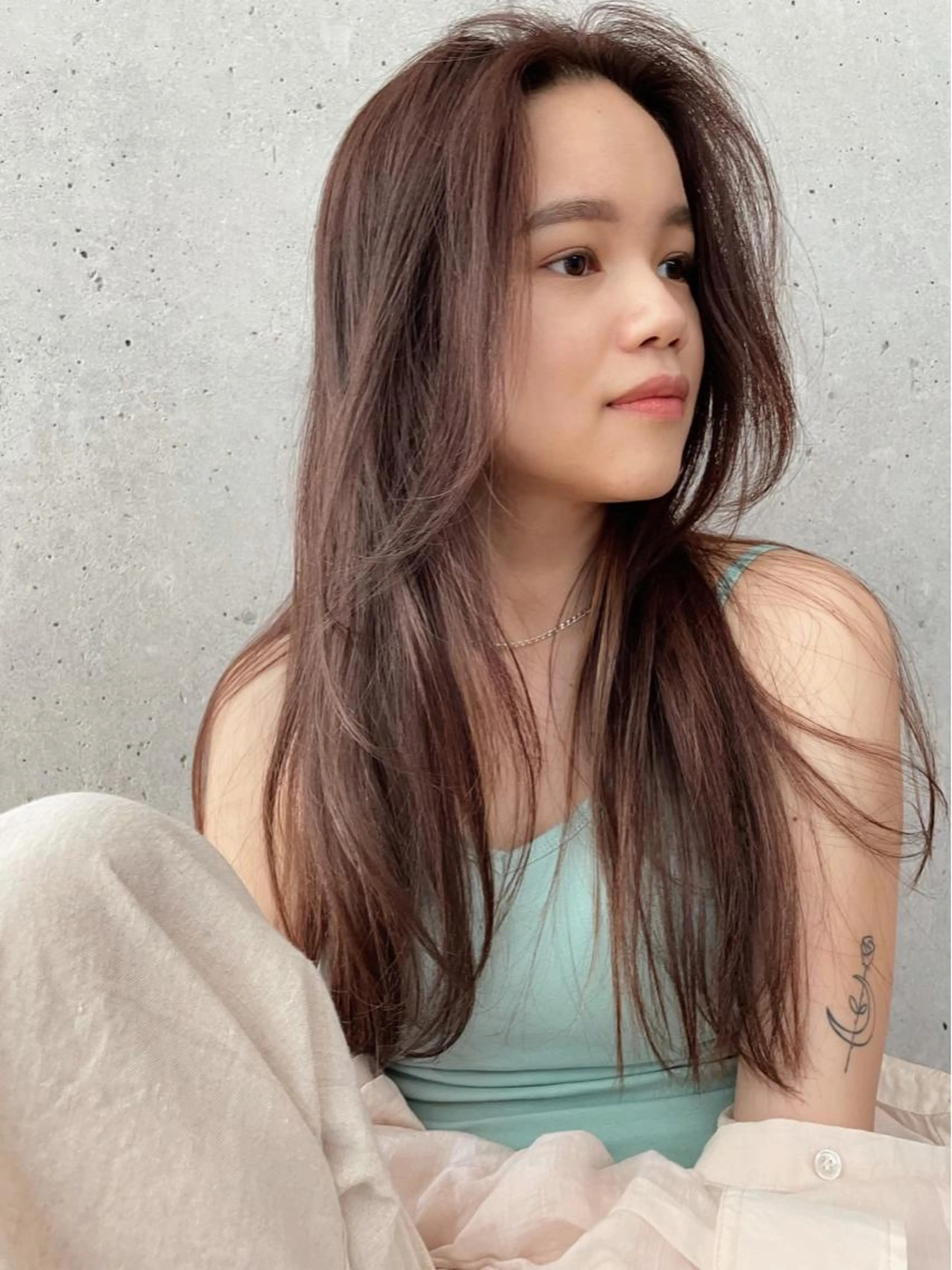 💙シングルカラー＋クイックトリートメント（シャンプーブロー込み）💙の写真