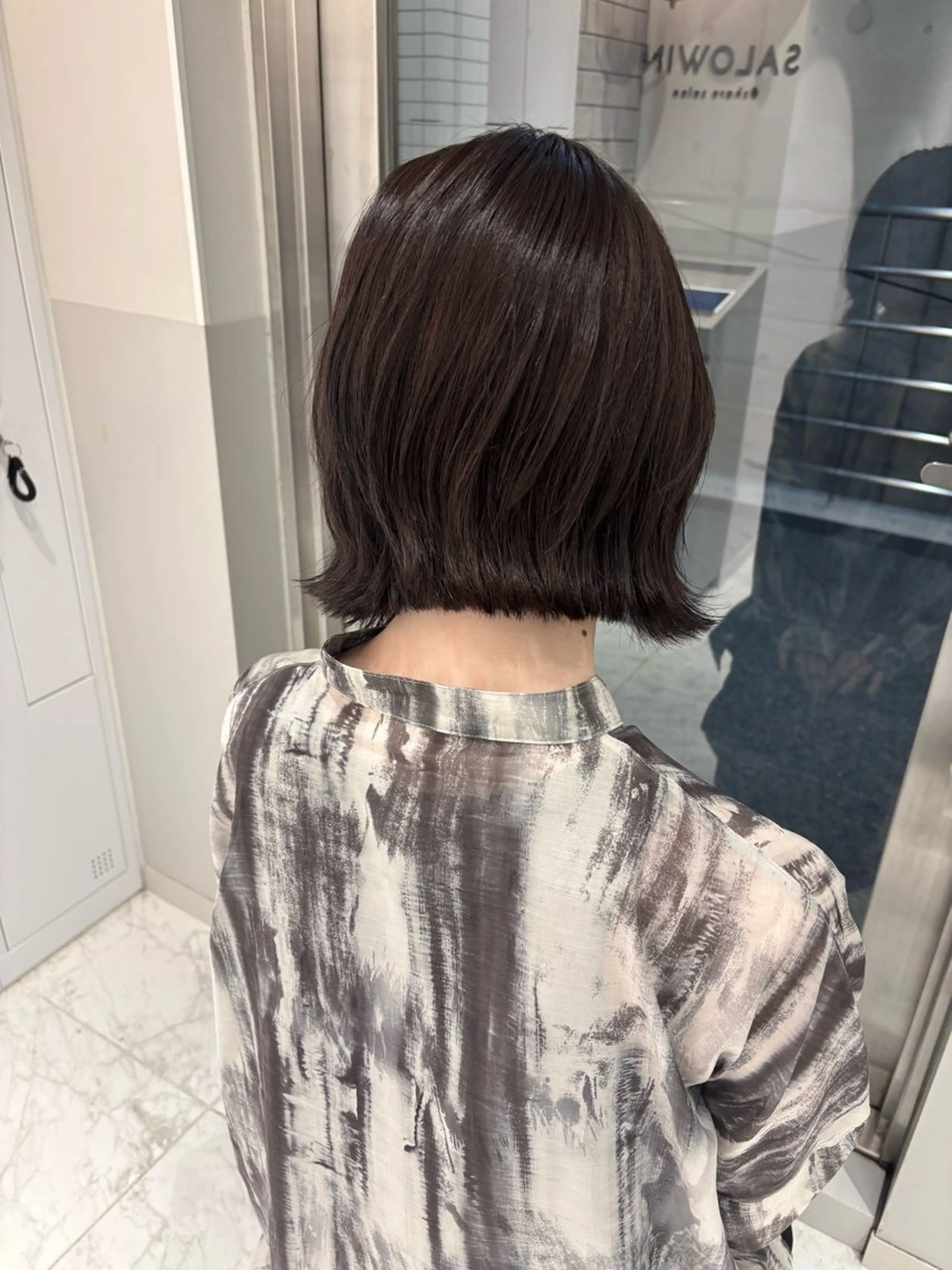 ショート パーマ カット パーマ satsuki 暖色・ブラウンカラーのヘアスタイル