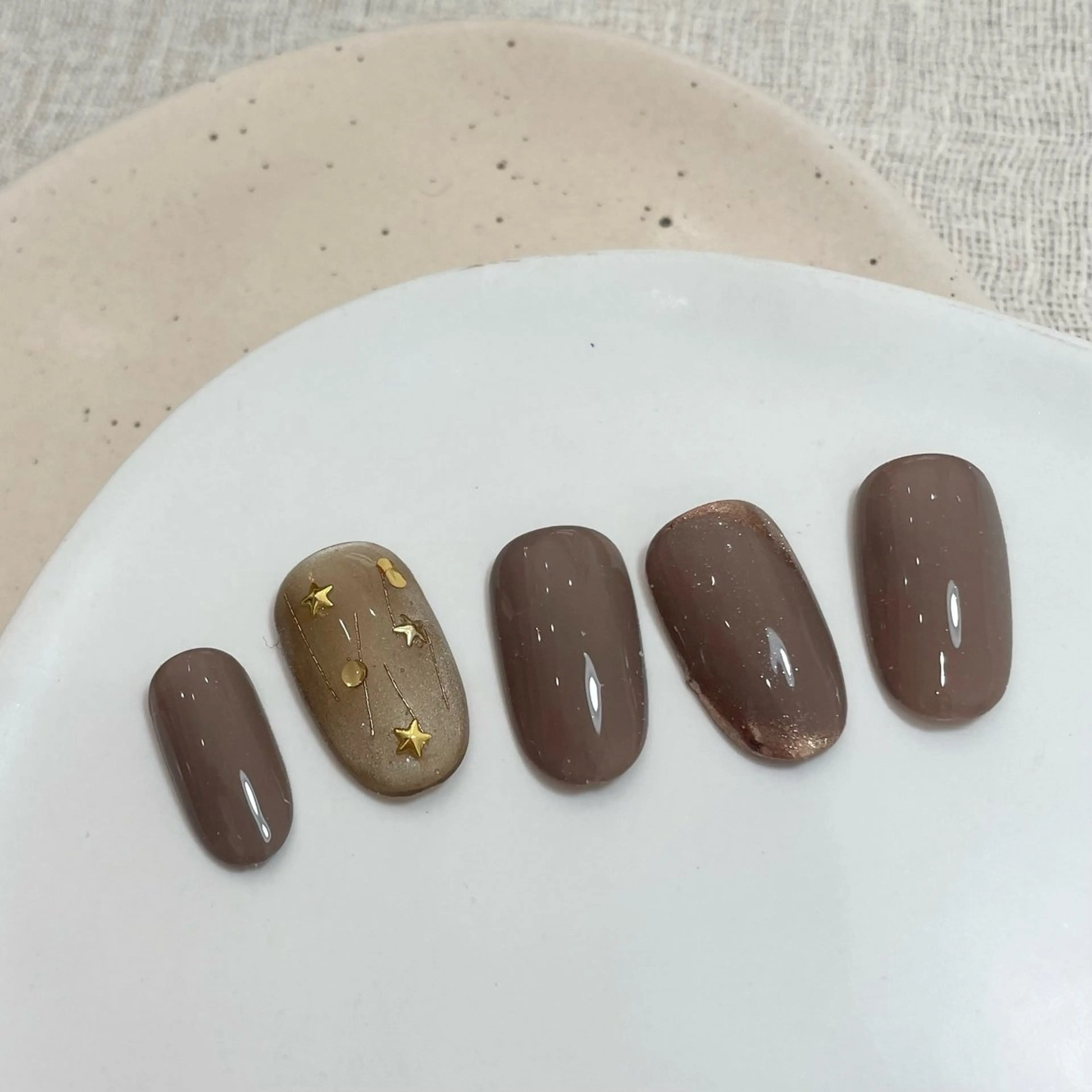 ネイル シンプルネイル 【 Lea's 】 kaedeのネイルデザイン