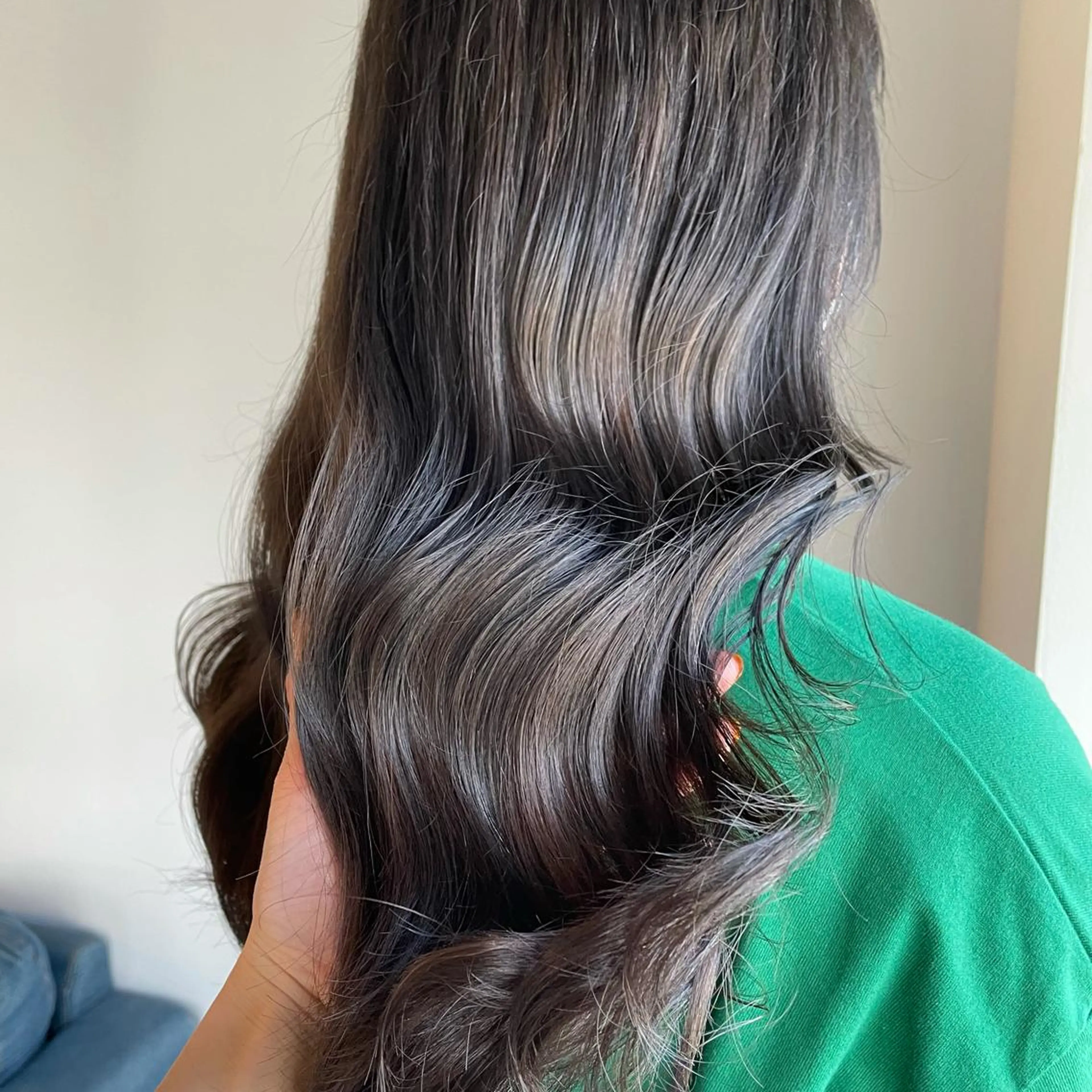 ロング カラー ヘアアレンジ キッズ ネイル マツエク・マツパ 透明感カラー/推しカ ラー☁️JURAのヘアスタイル