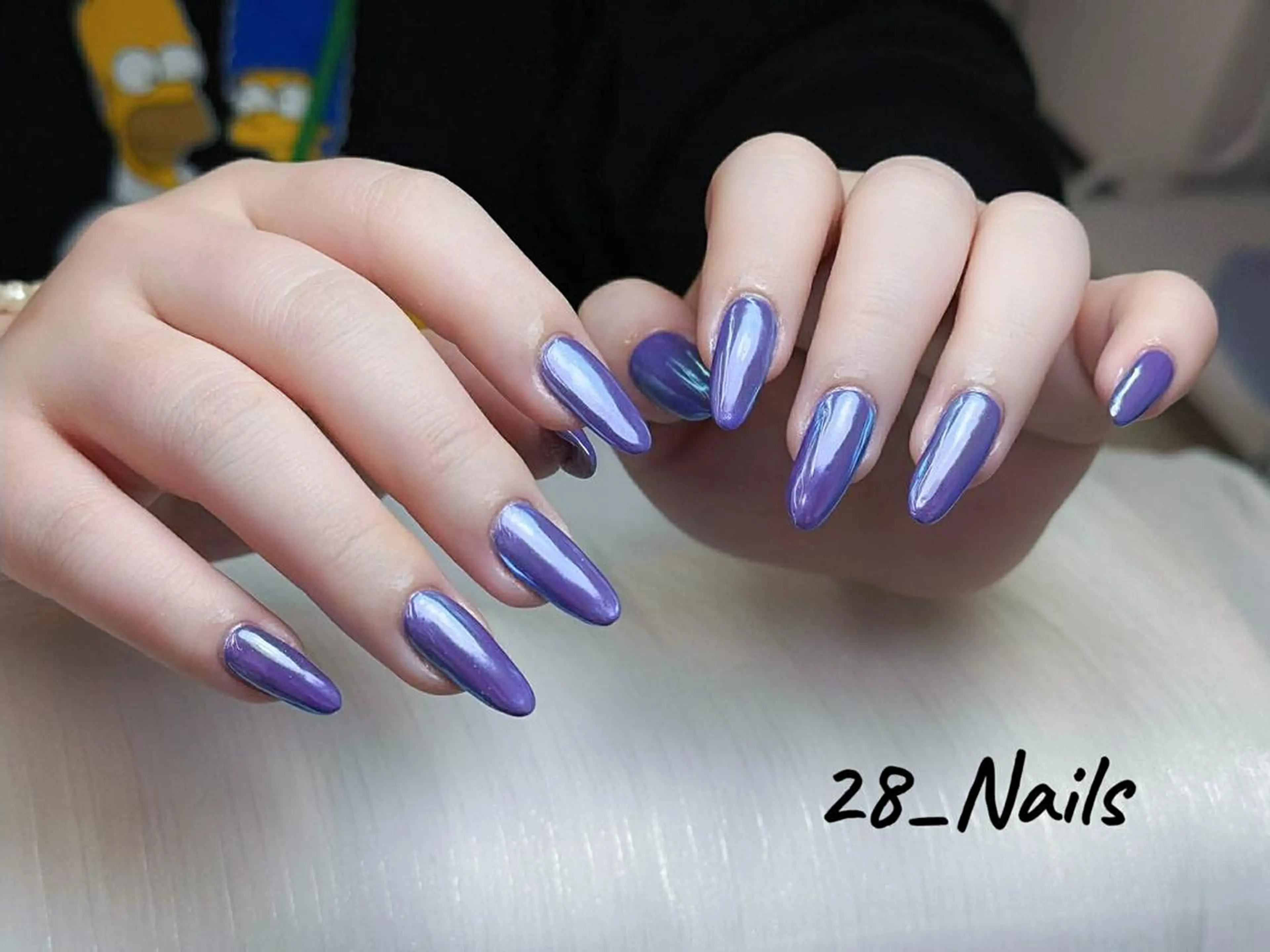 ミディアム ハンドネイル 28nails .thaoのネイルデザイン