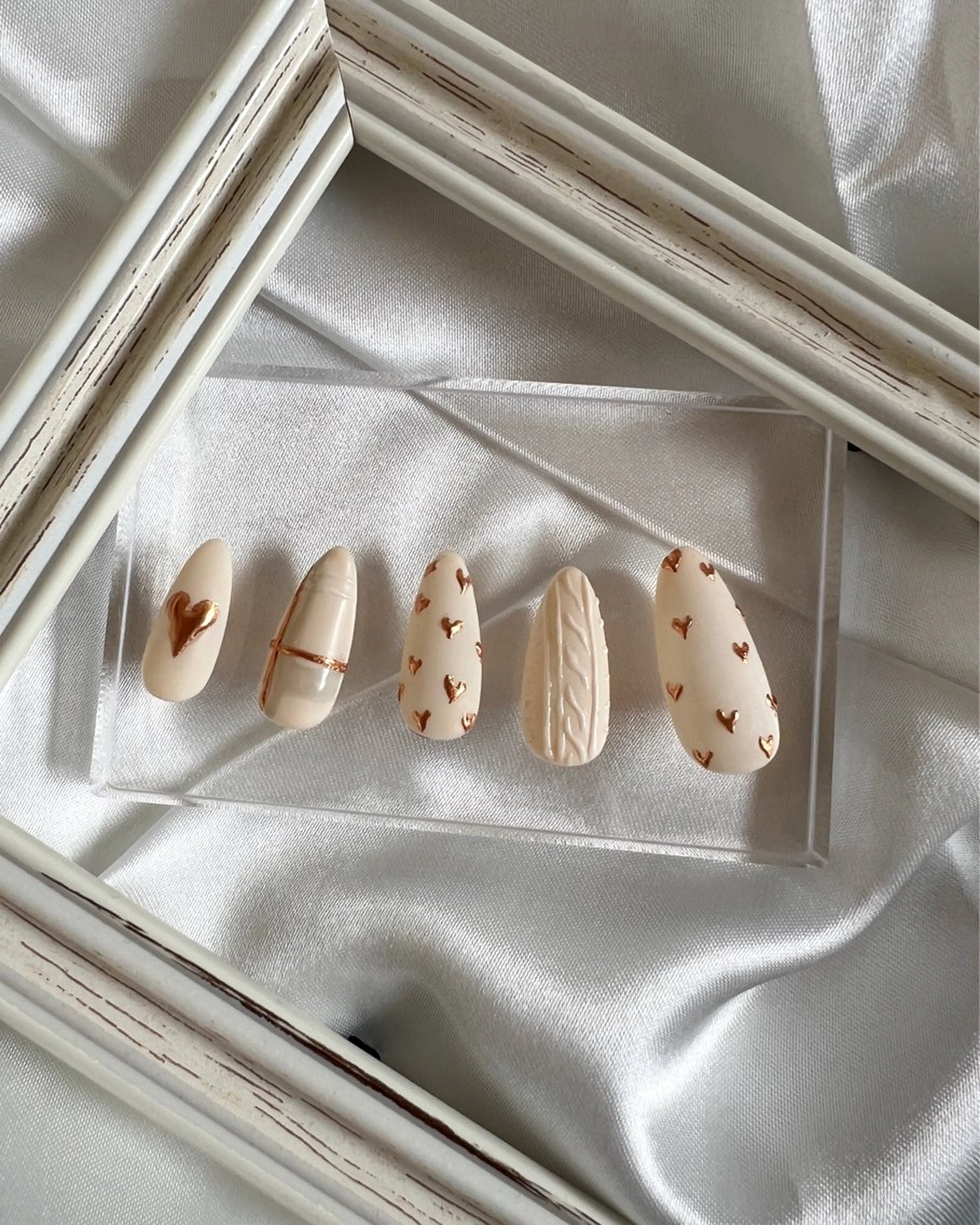 ネイル バレンタイン Aura nailのネイルデザイン