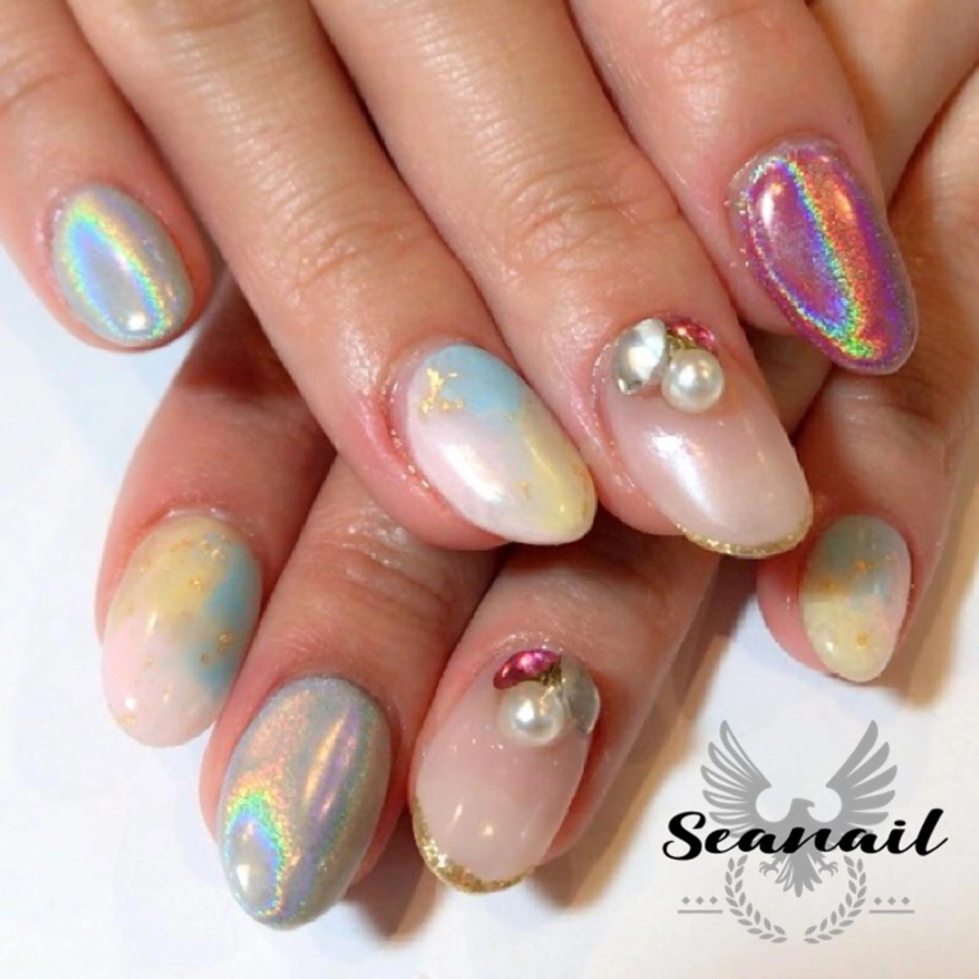 ネイル 小尾 栞のネイルデザイン