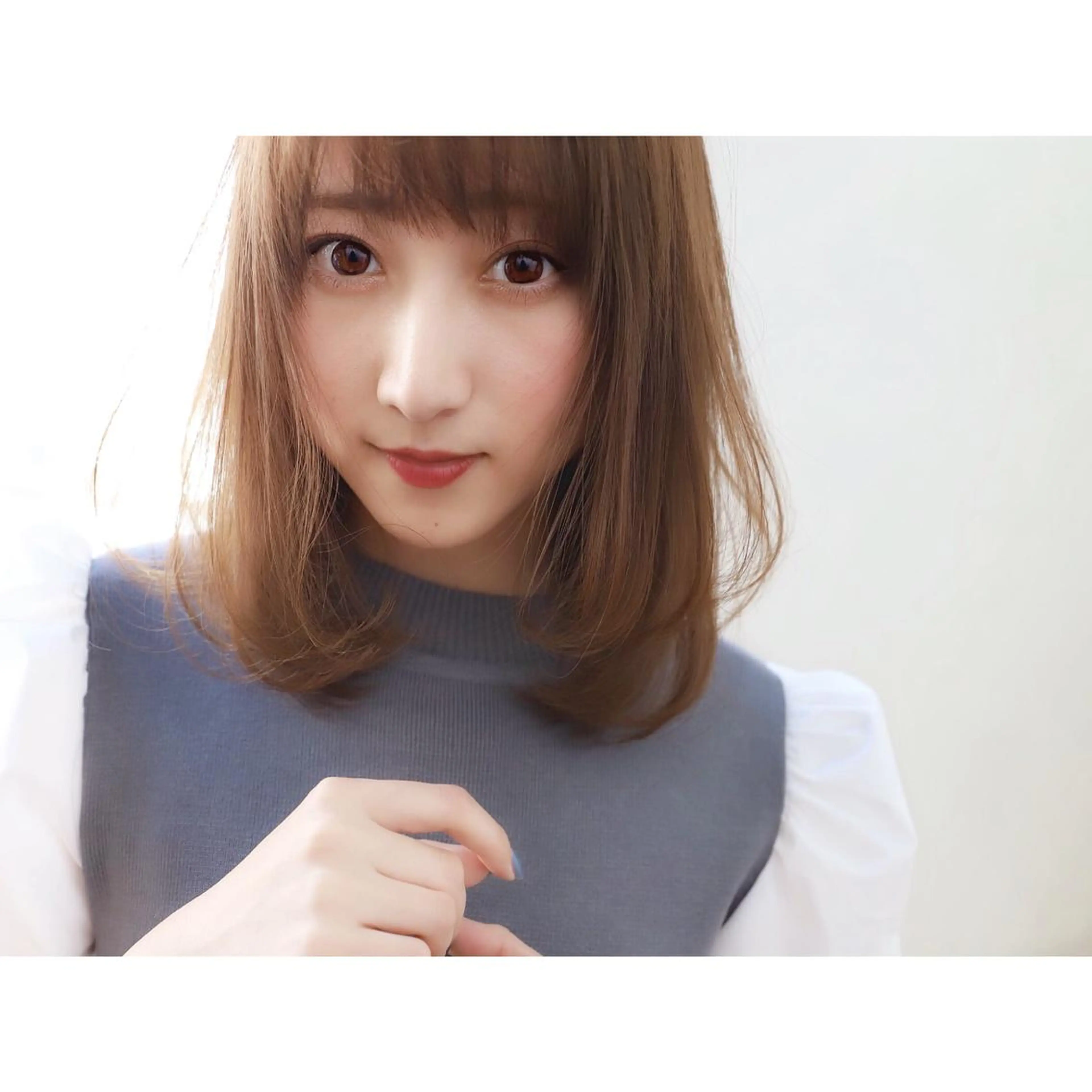 セミロング カラー 美容室Violet所属・伊藤 ひかりのヘアスタイル