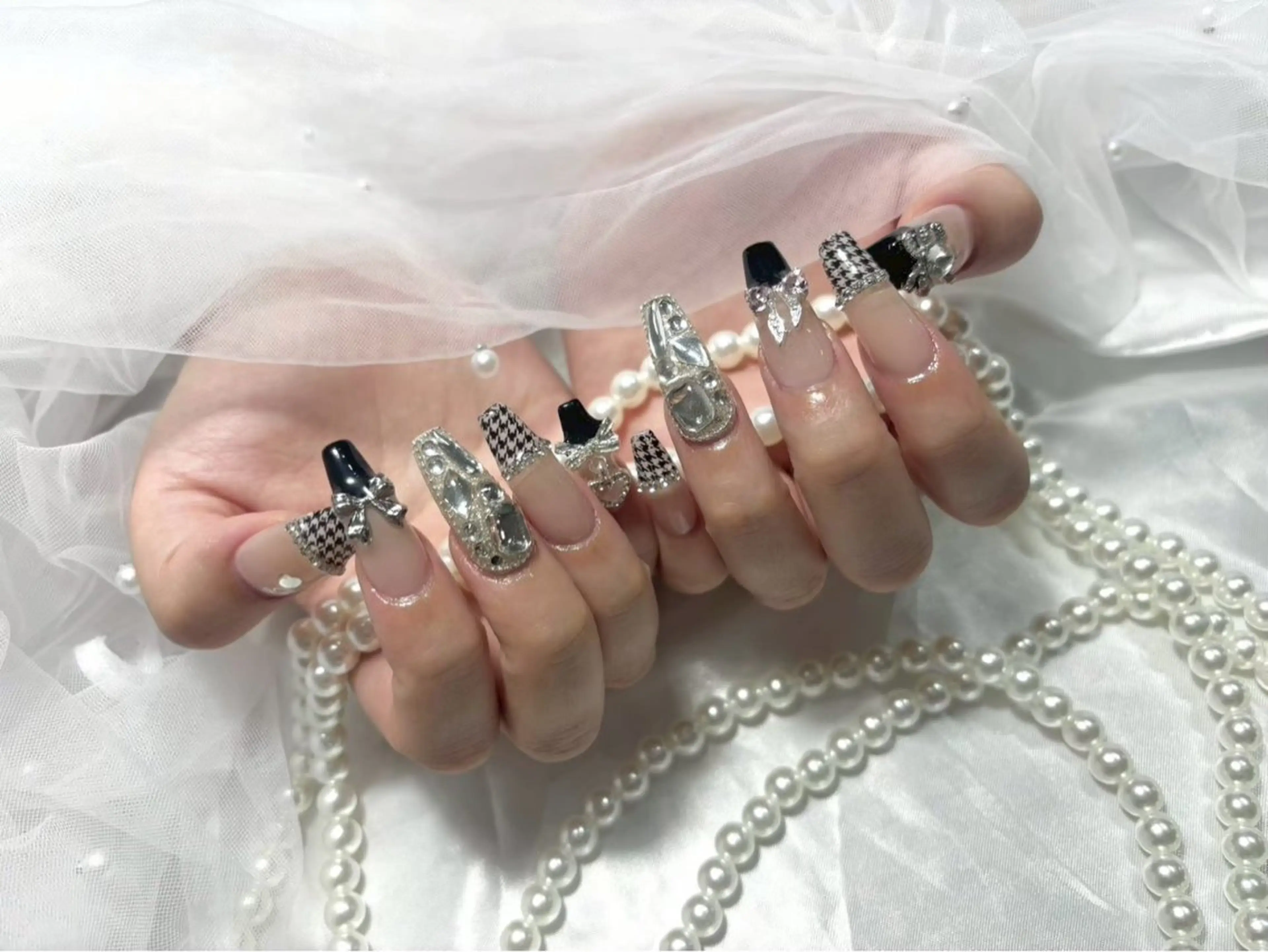 ネイル ハンドネイル 池田 みなのネイルデザイン