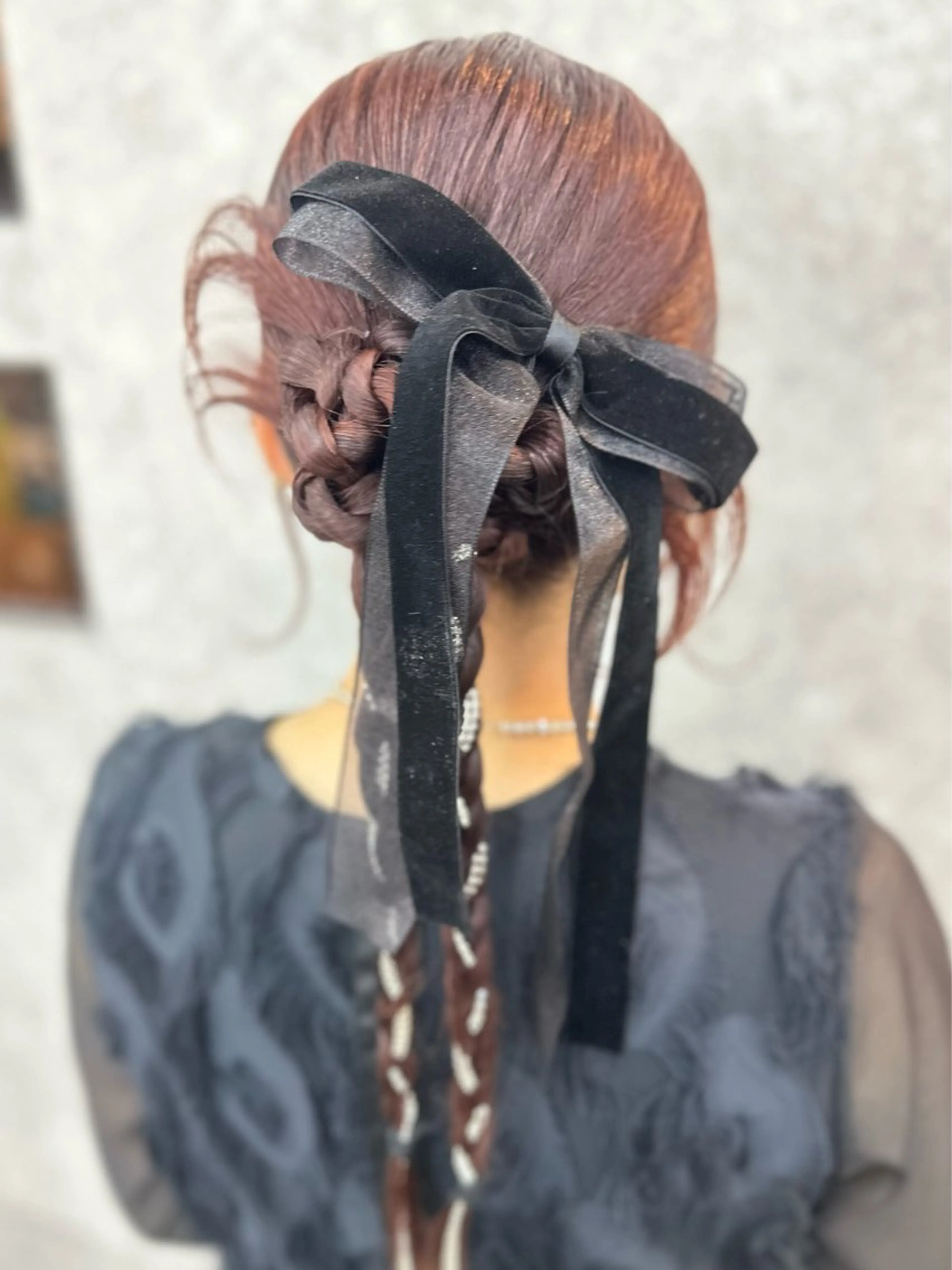 ロング ヘアセット ☘️Harumi/大 宮/カラーモデル☘️のヘアスタイル