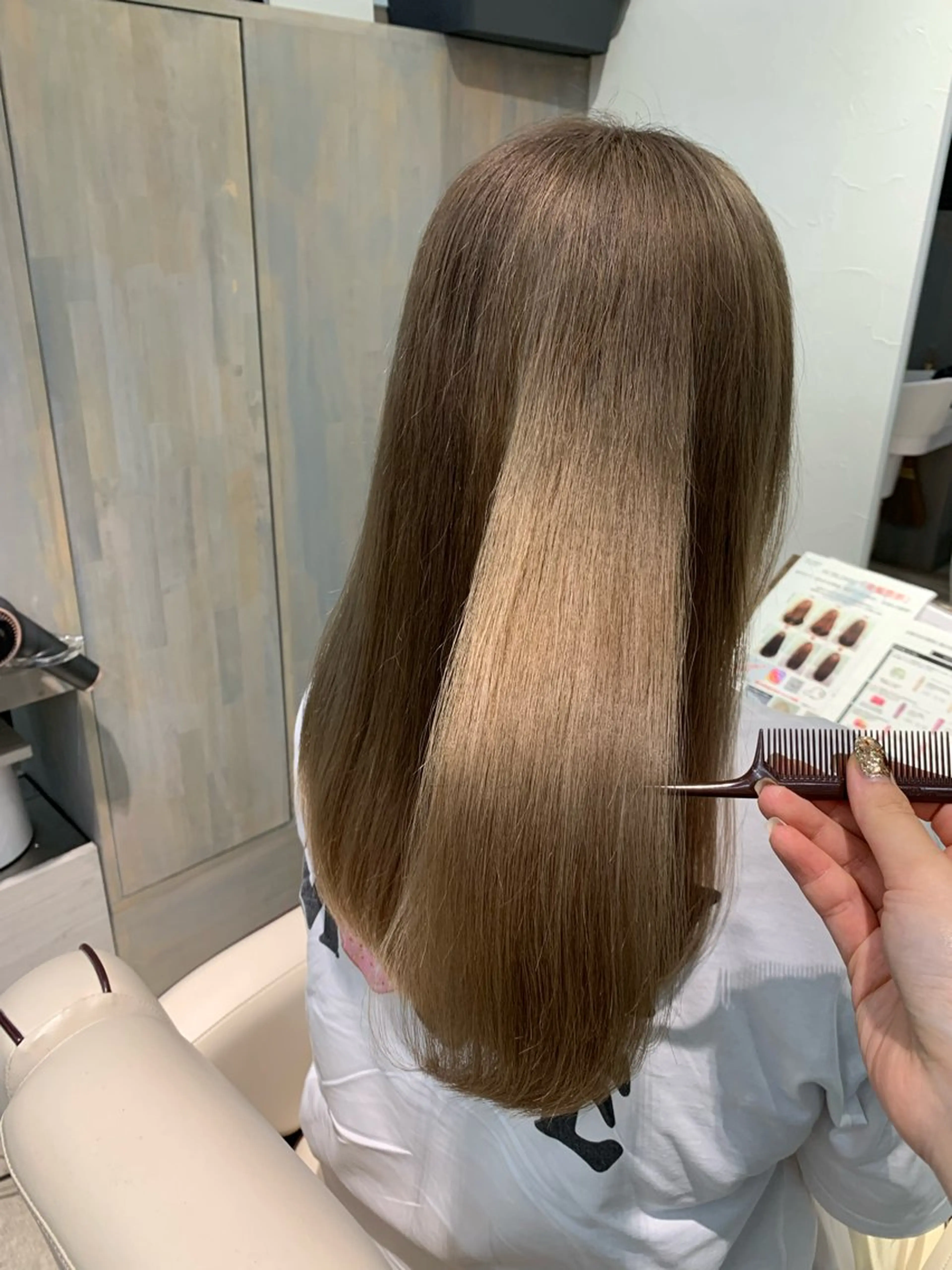 ロング 髪質改善×艶カラー Haruのヘアスタイル