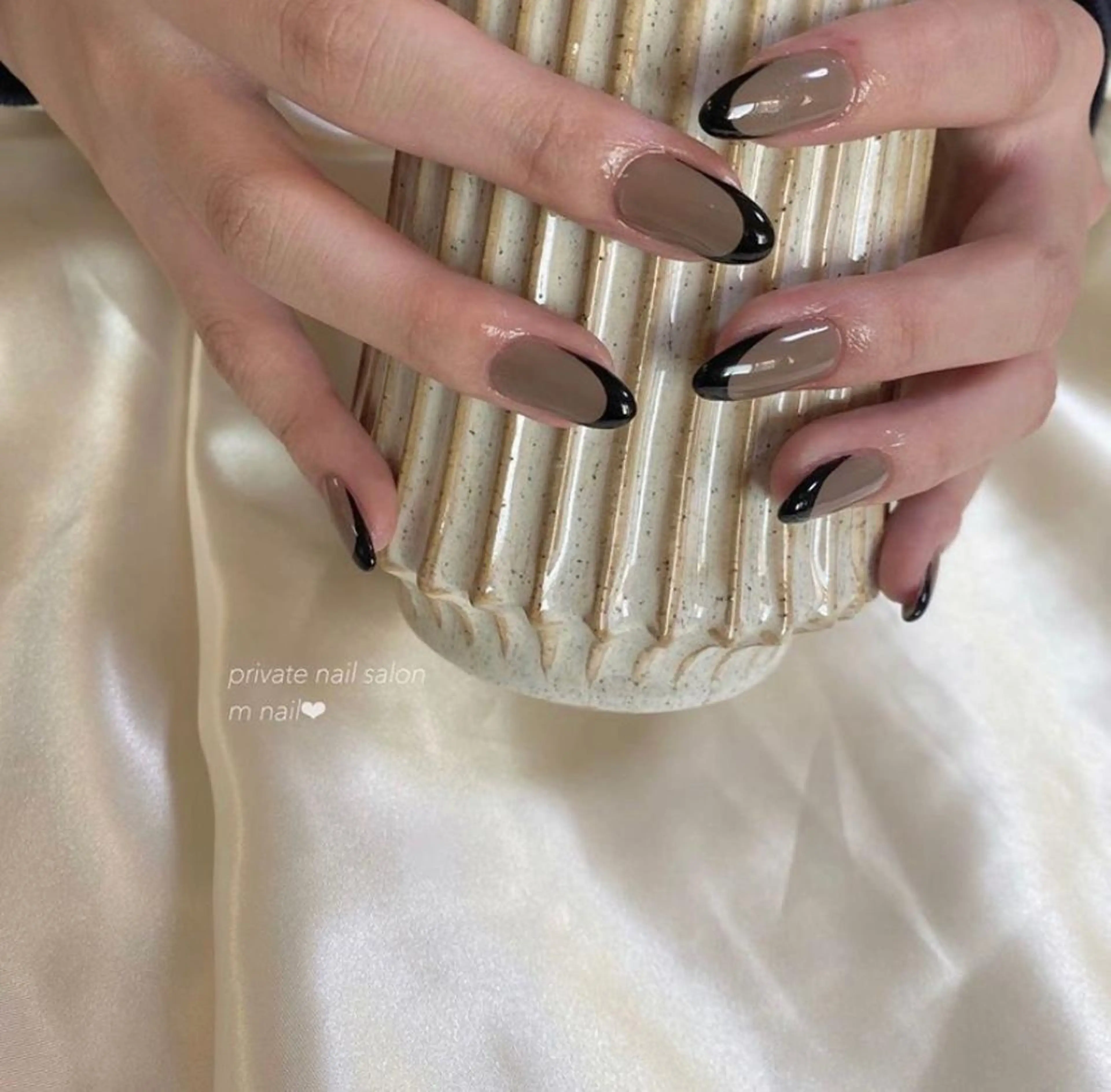 ネイル フレンチネイル ハンドネイル 小河原 舞のネイルデザイン